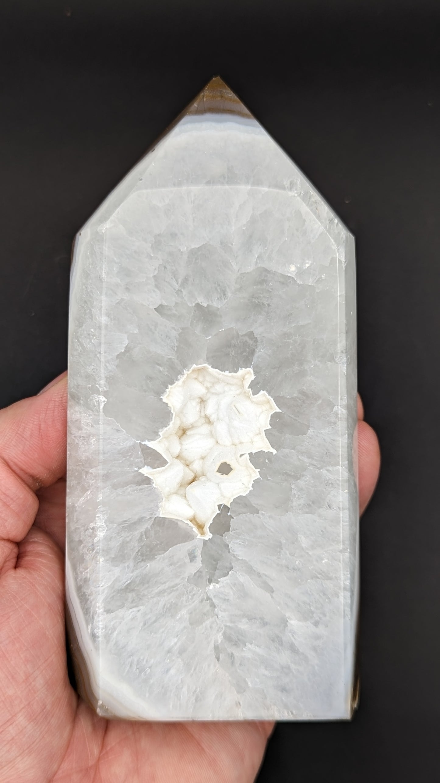 Polished Agate Point Tower