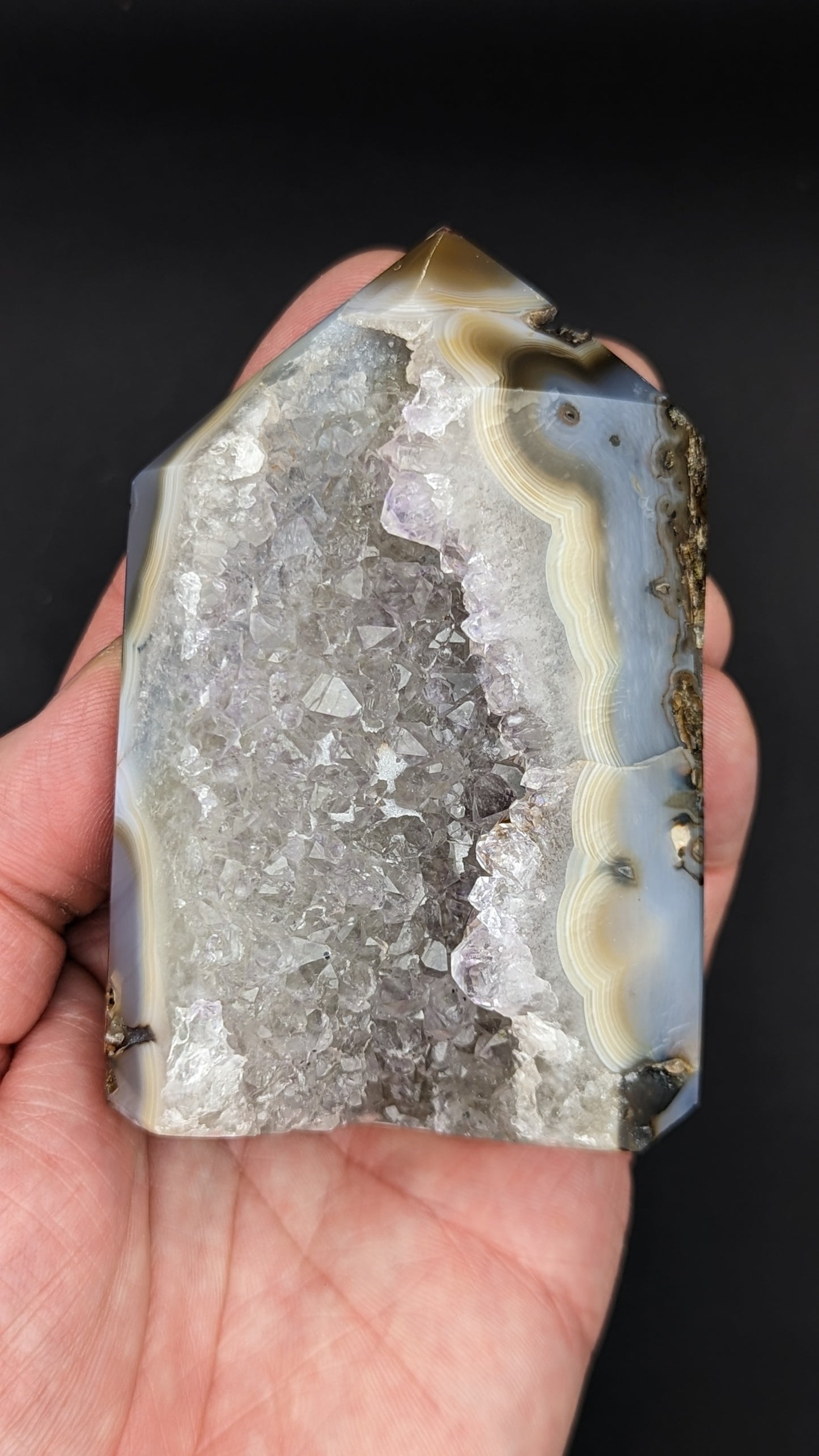Polished Agate Point Tower