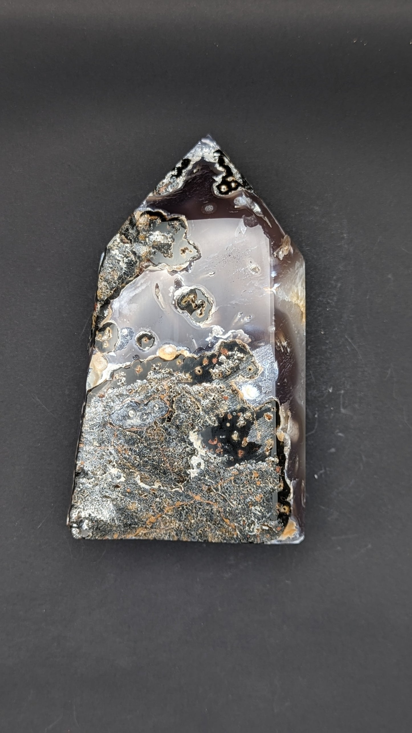 Polished Agate Point Tower
