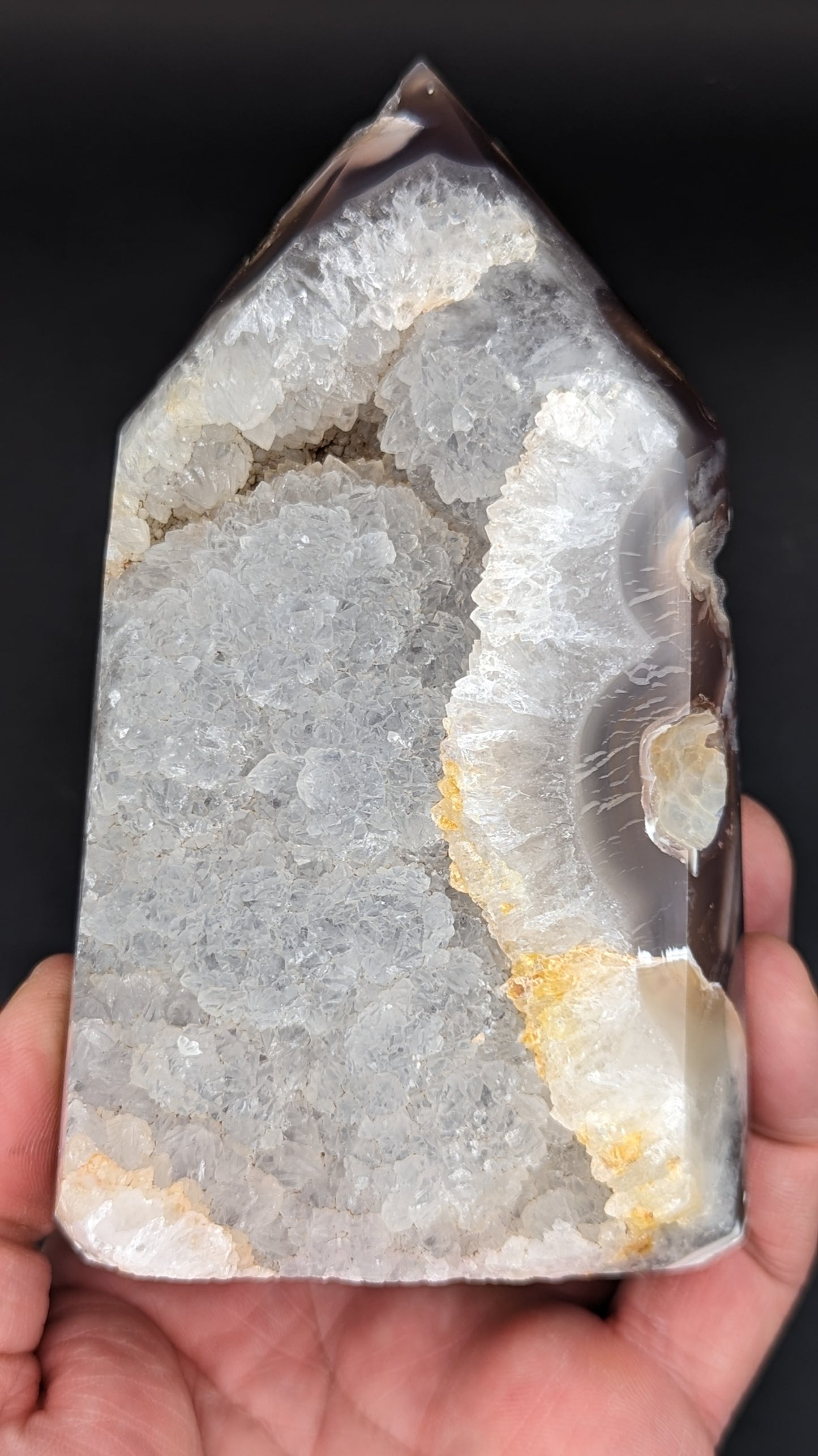Polished Agate Point Tower