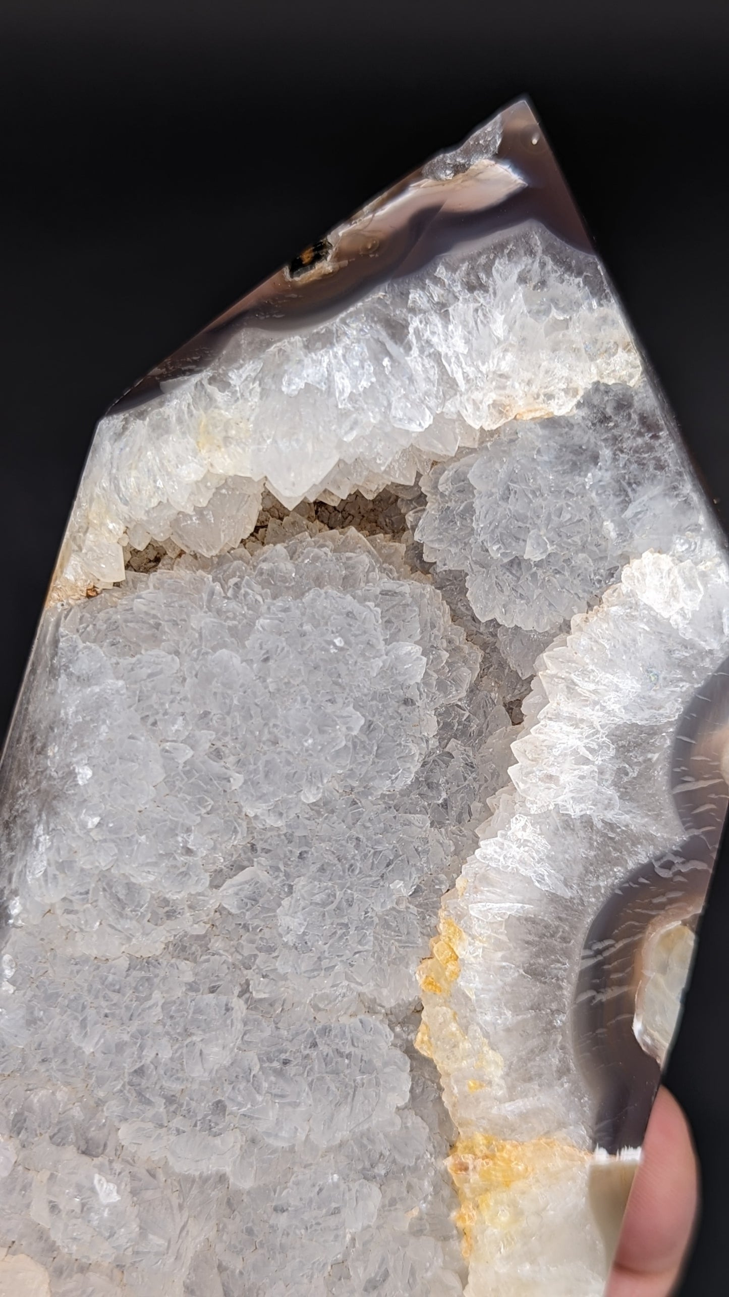 Polished Agate Point Tower