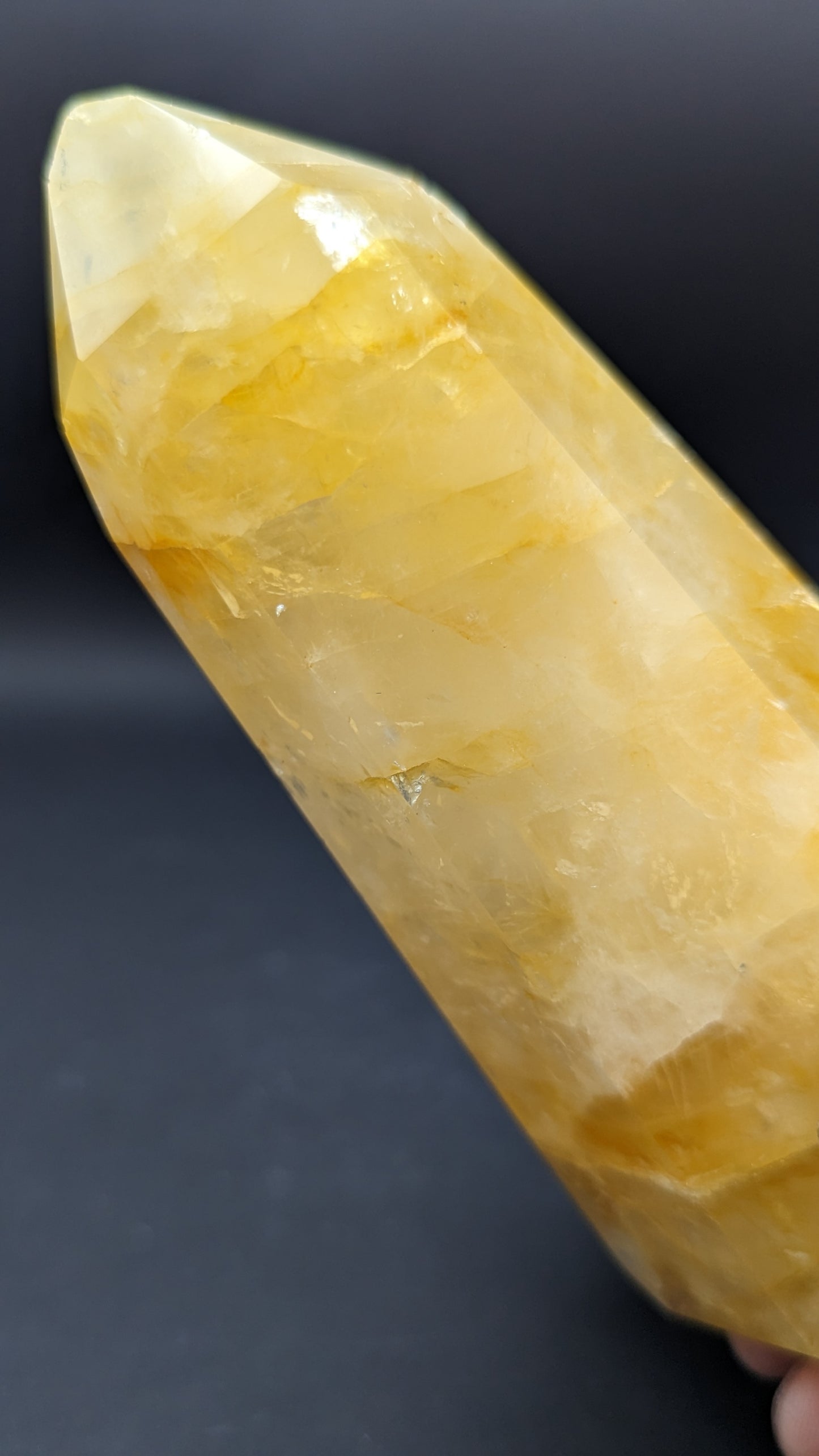 Golden Healer Quartz Tower