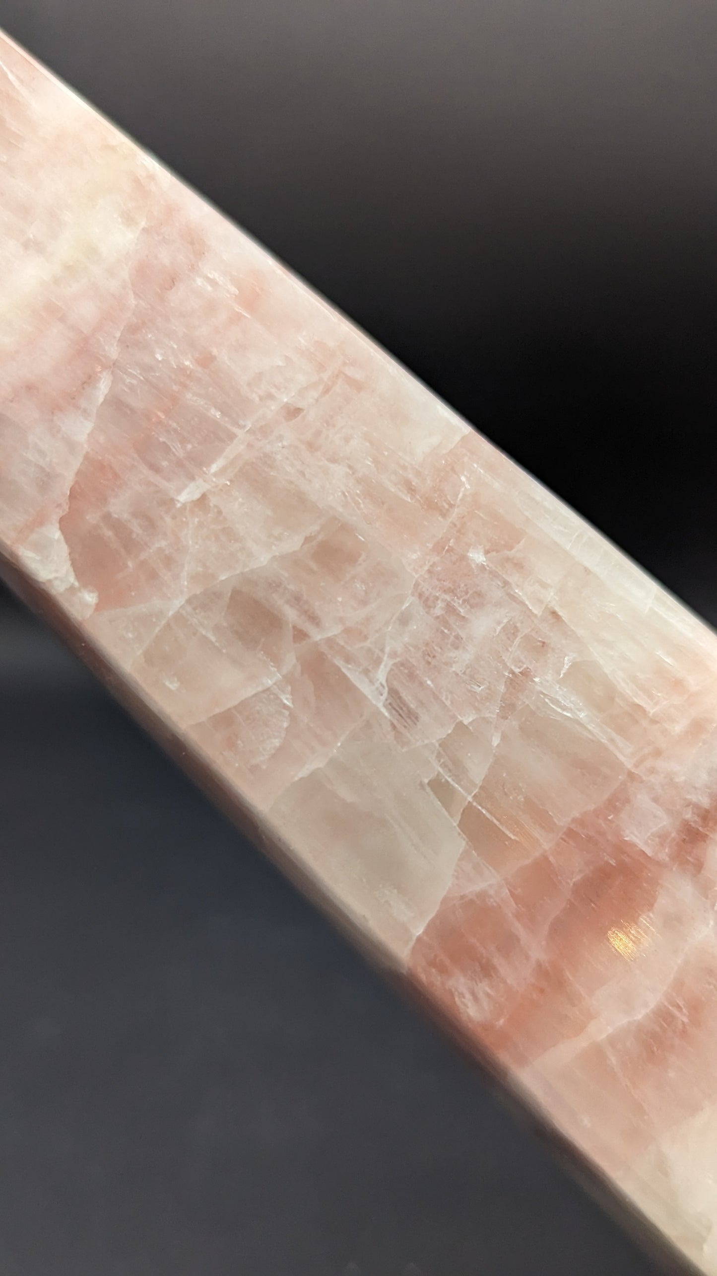 Pink Calcite Tower