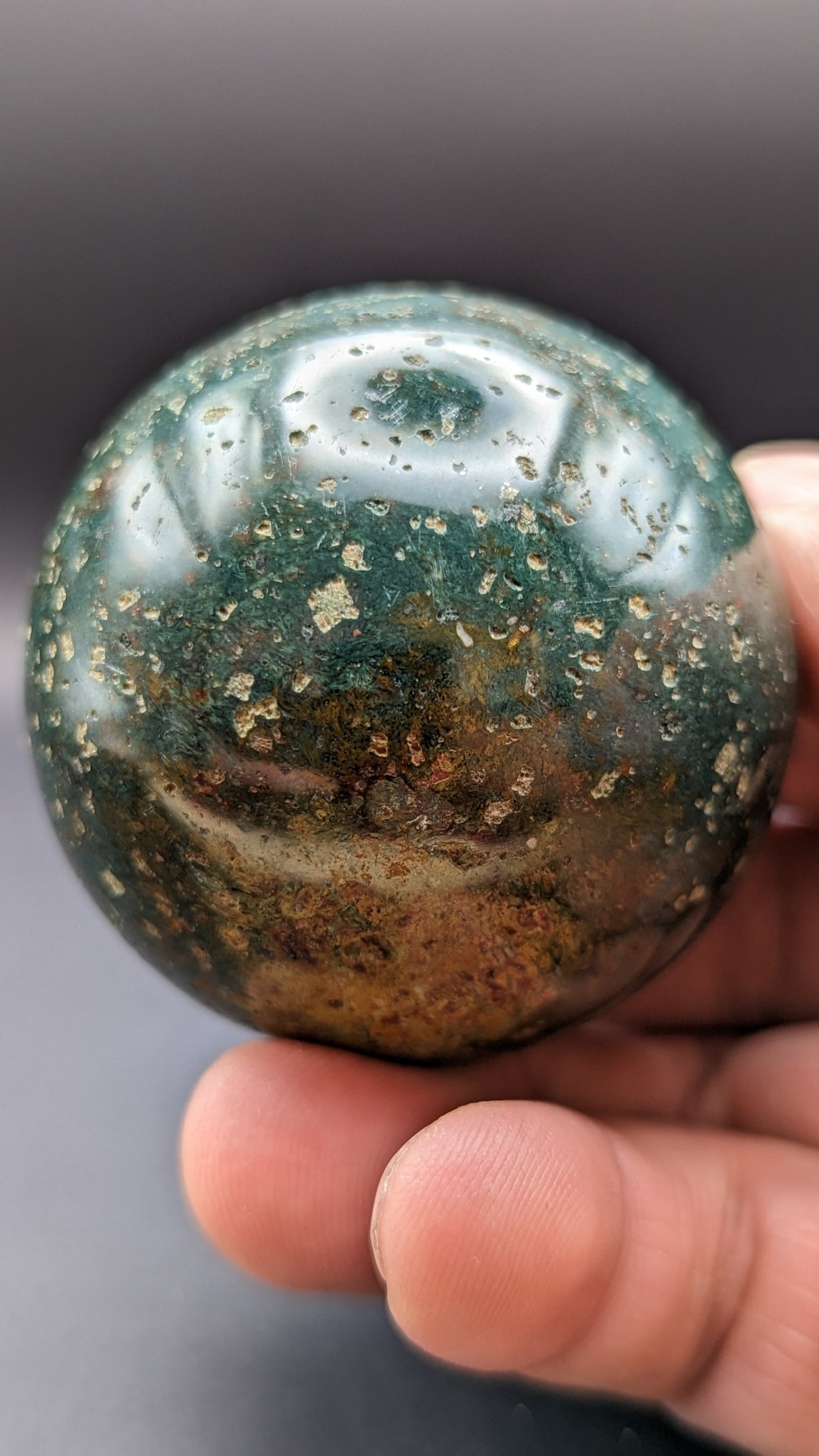 Ocean Jasper Sphere