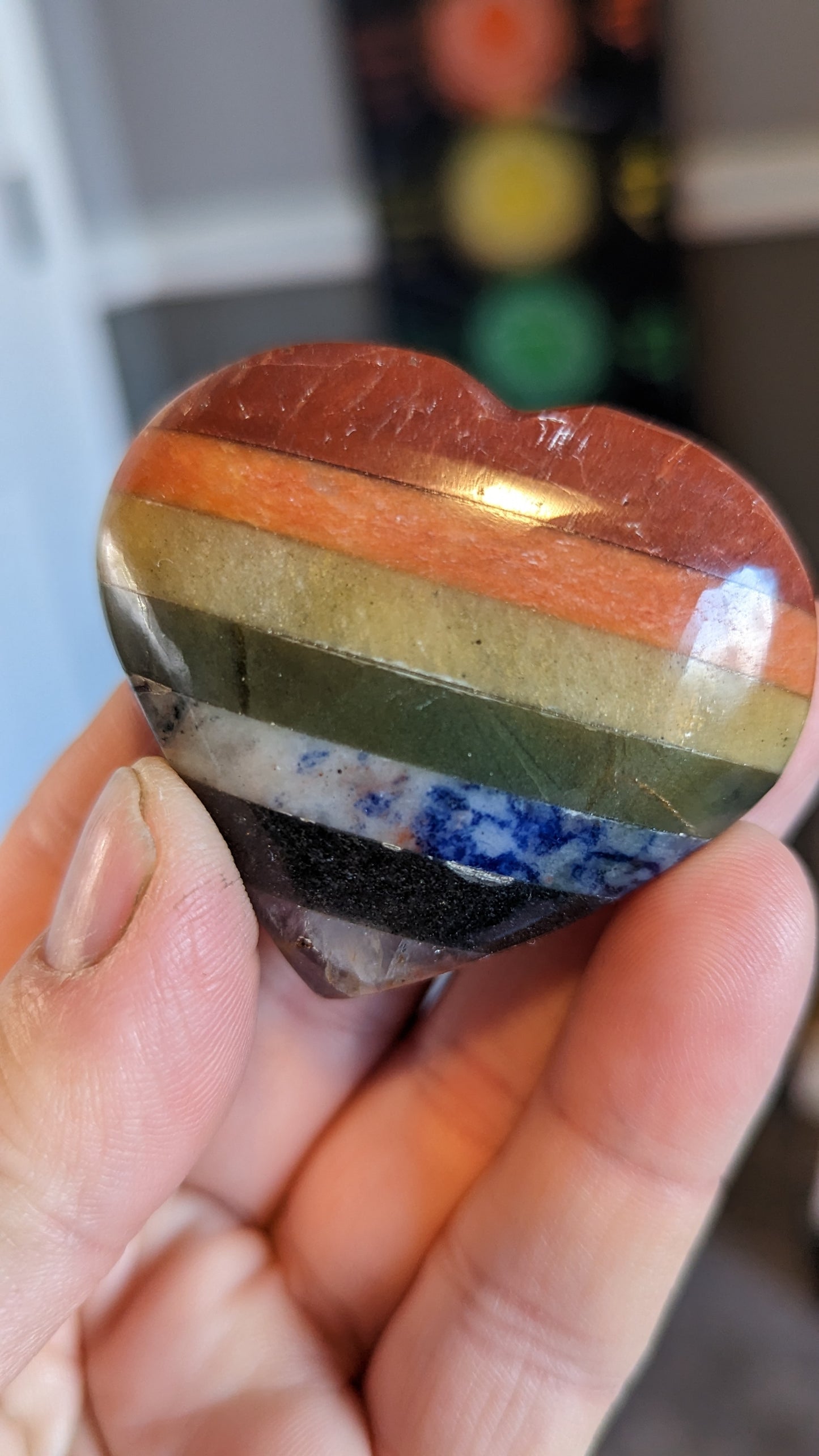 Just in! 7 Stone Chakra Heart