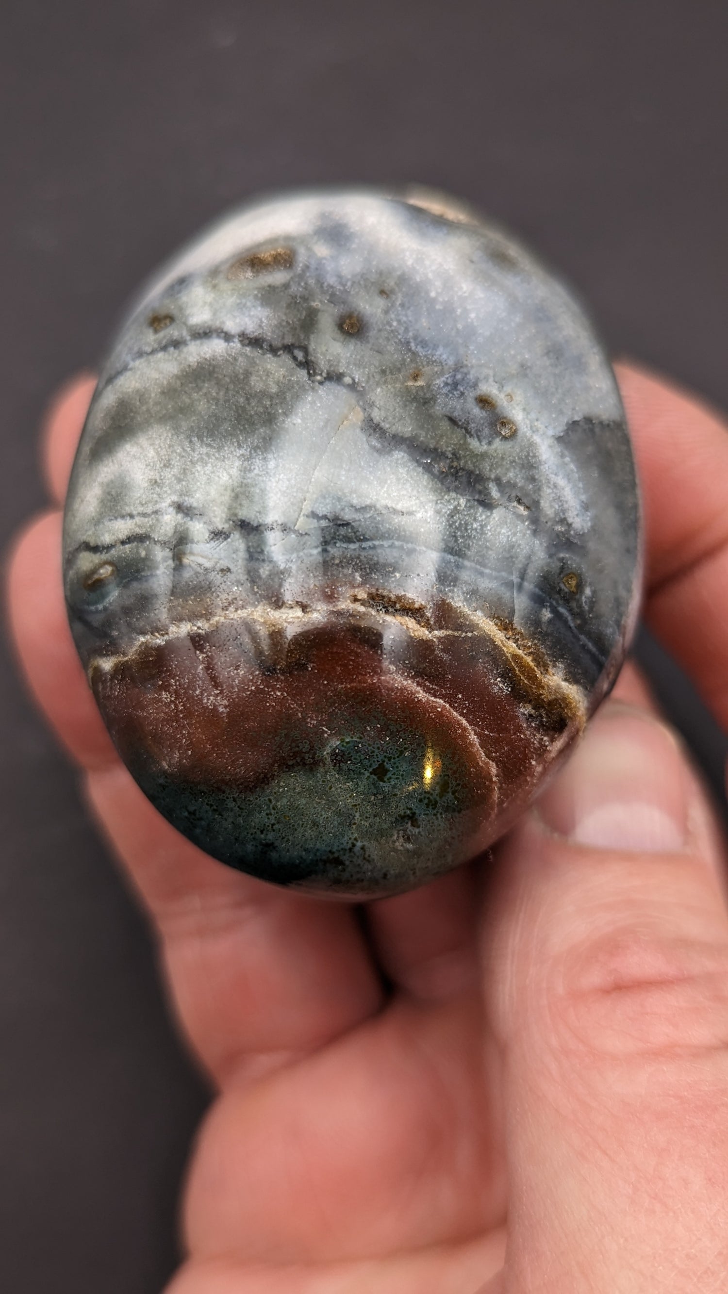 worry stone thumb stone palm stone