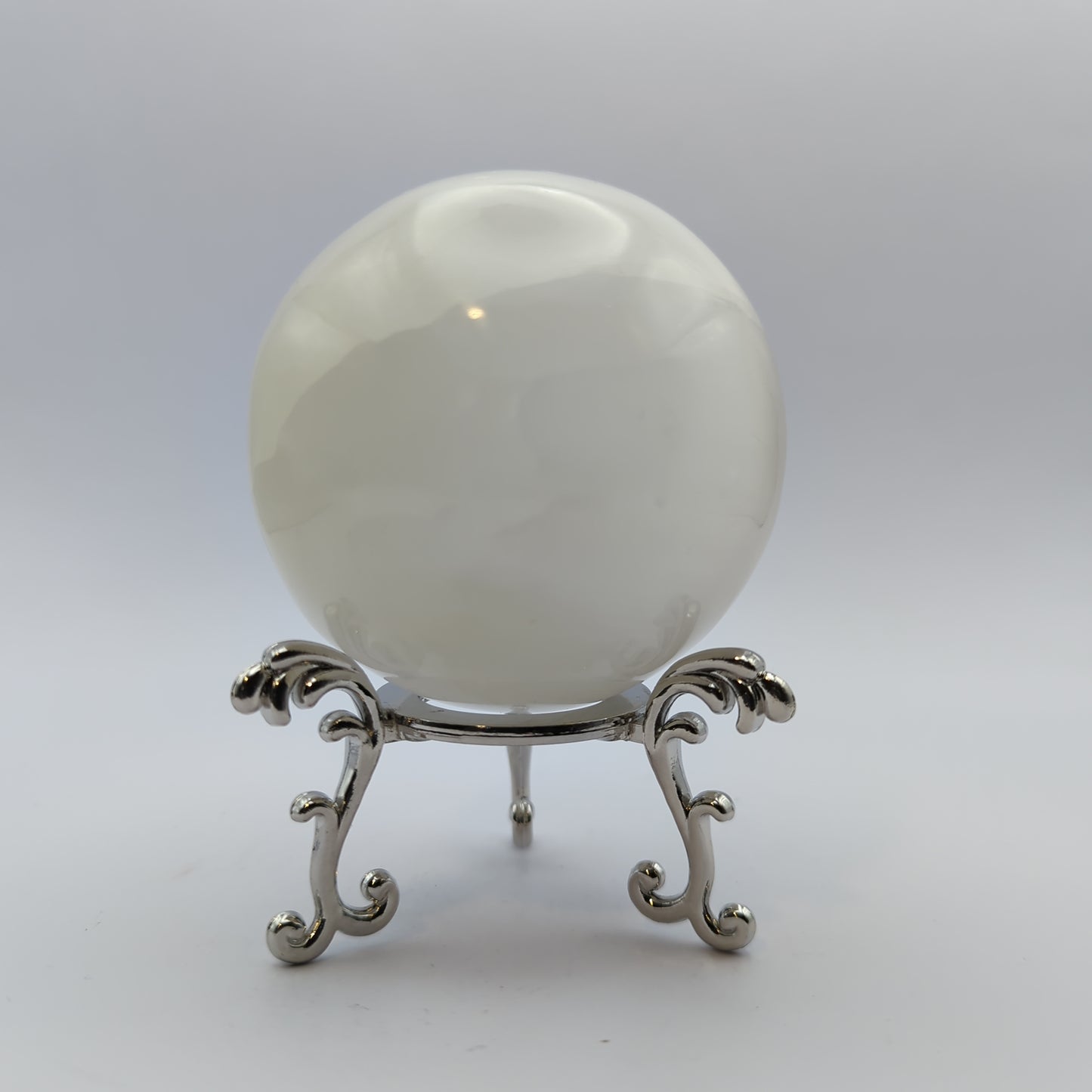 New! Lg. Sphere Stand (Silver)