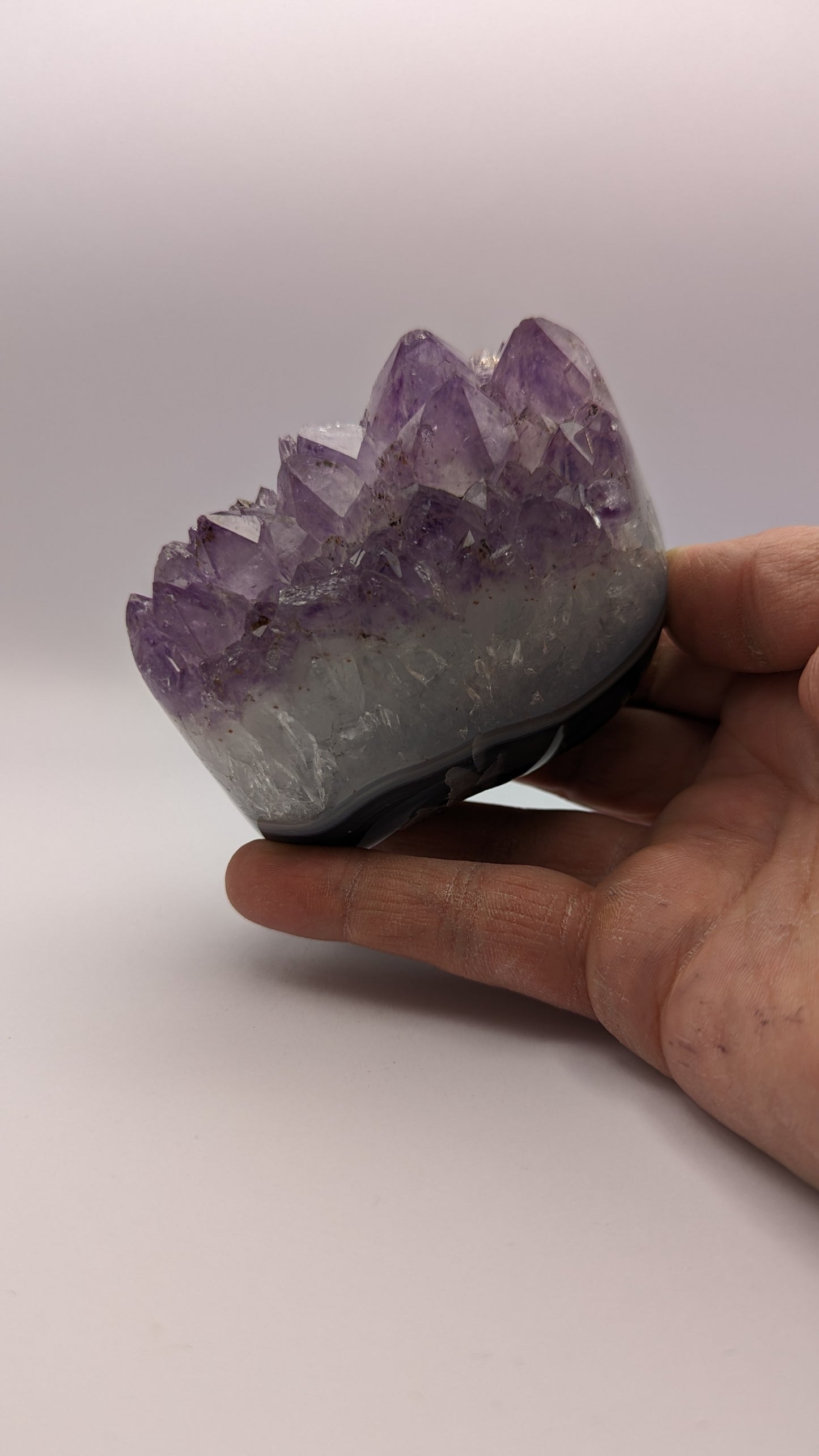 Polished Amethyst Cluster