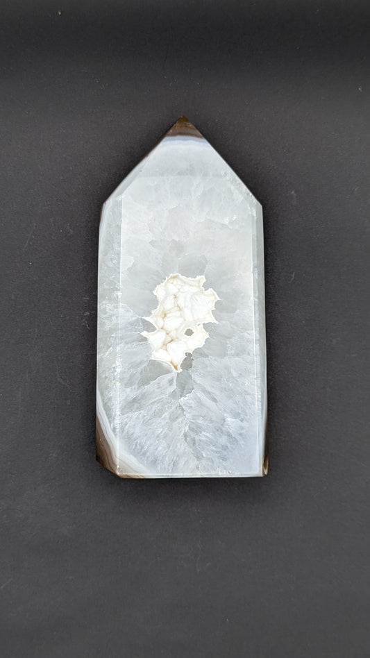 Polished Agate Point Tower