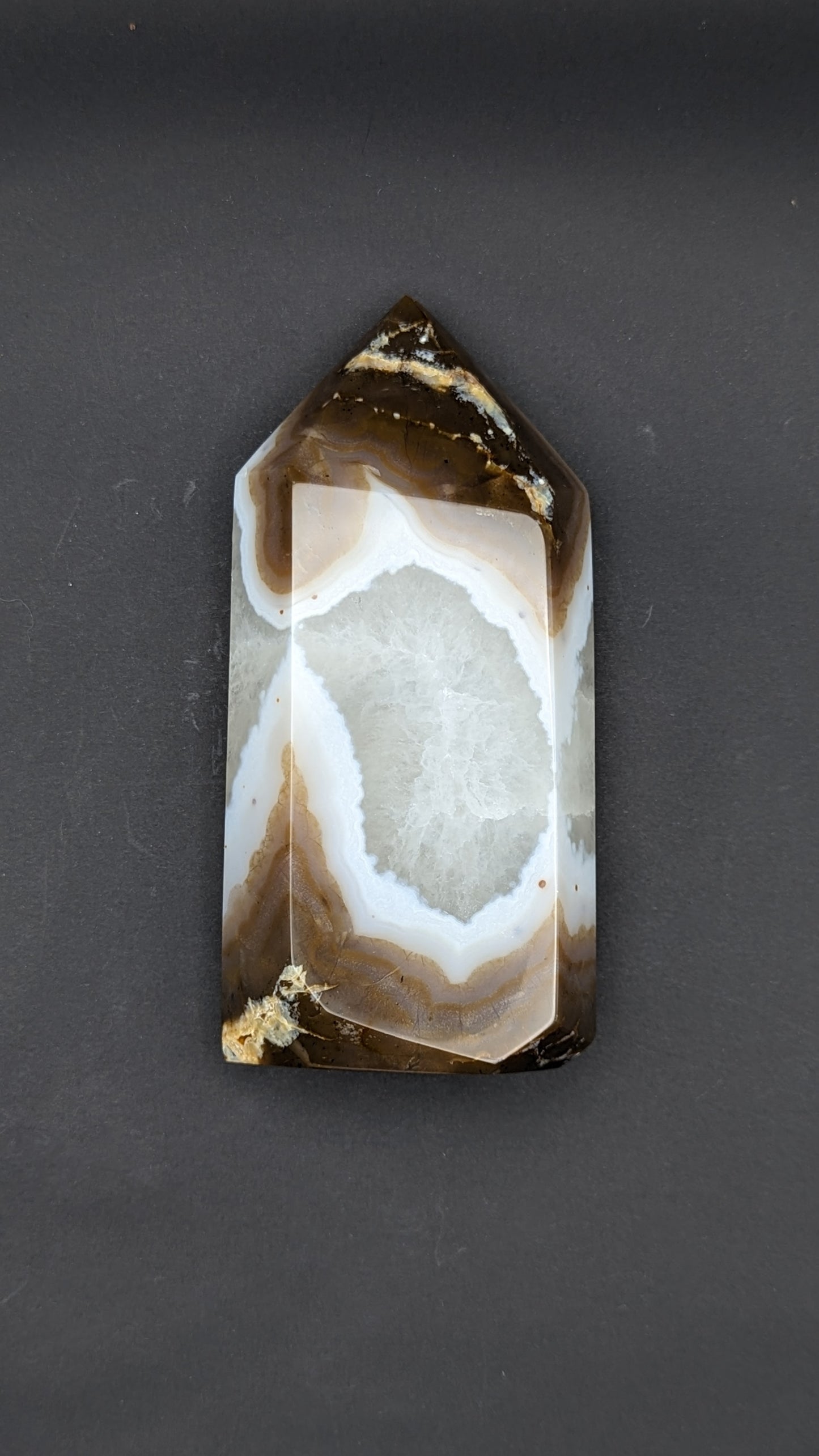 Polished Agate Point Tower