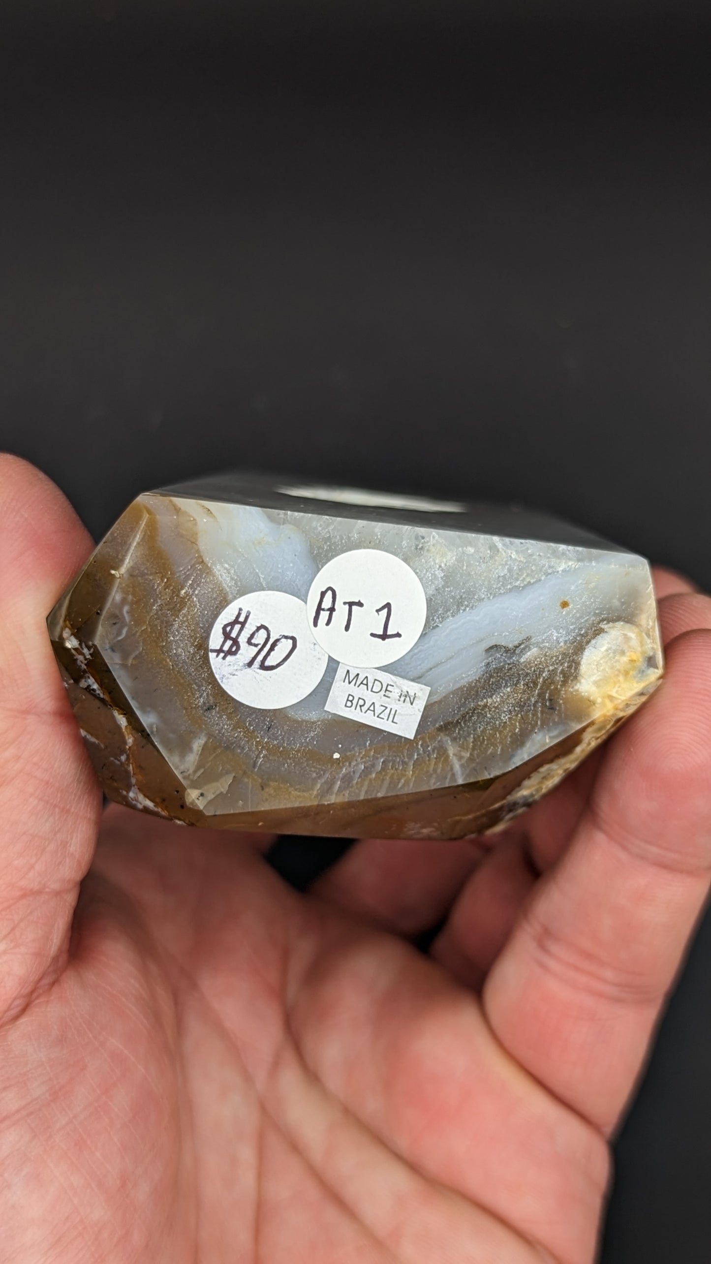 Polished Agate Point Tower