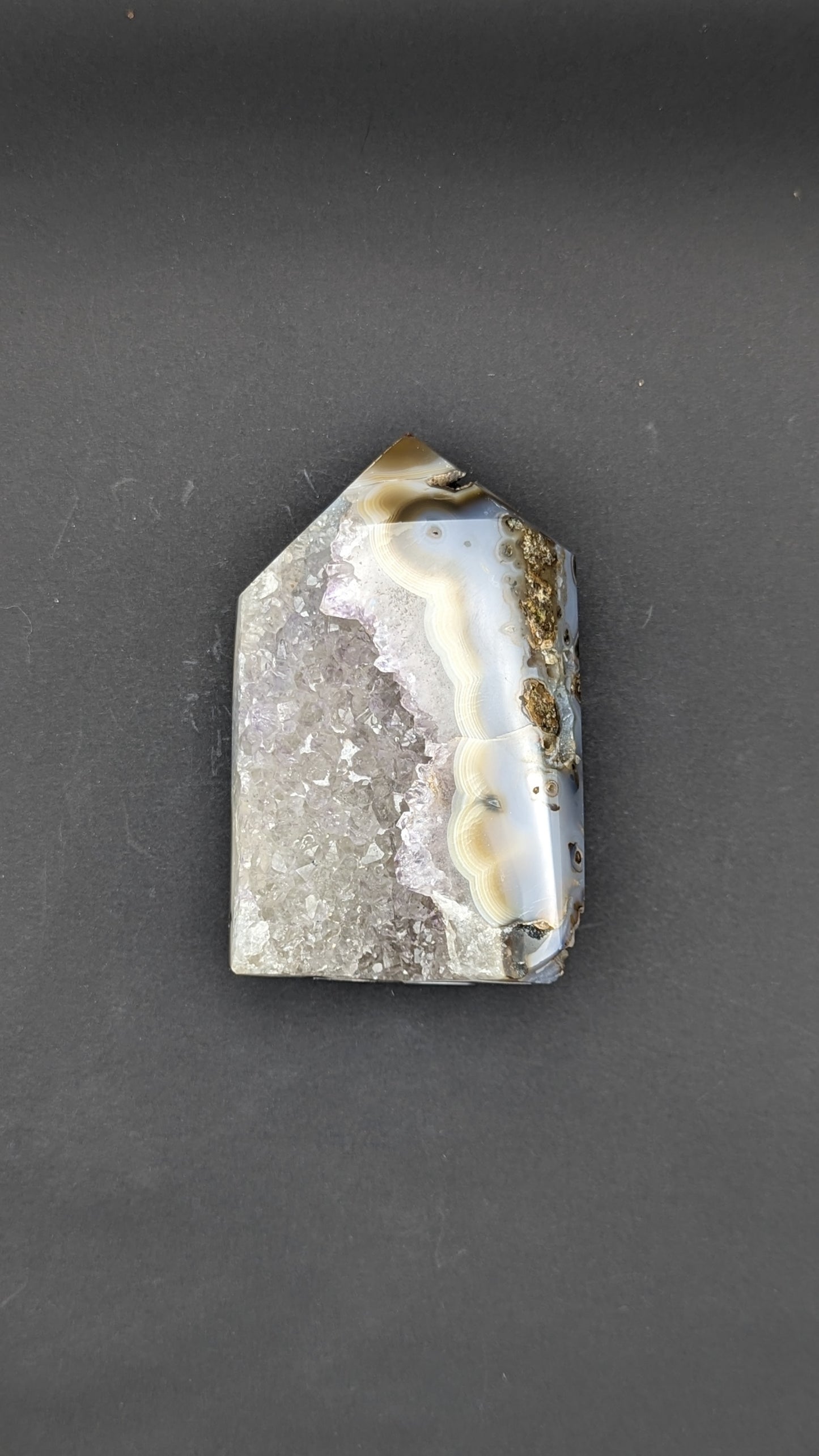 Polished Agate Point Tower