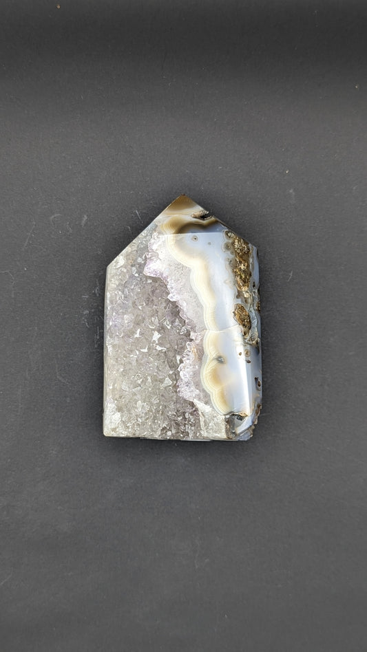 Polished Agate Point Tower