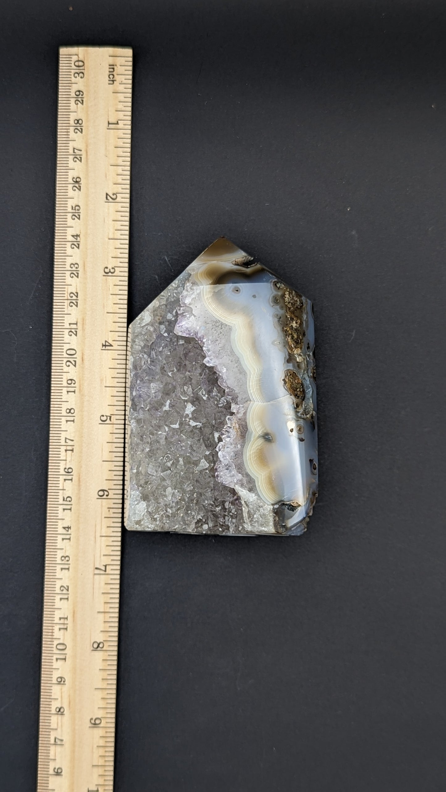 Polished Agate Point Tower