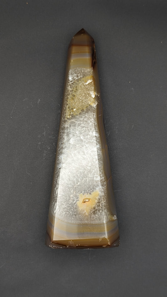 Polished Agate Point Tower