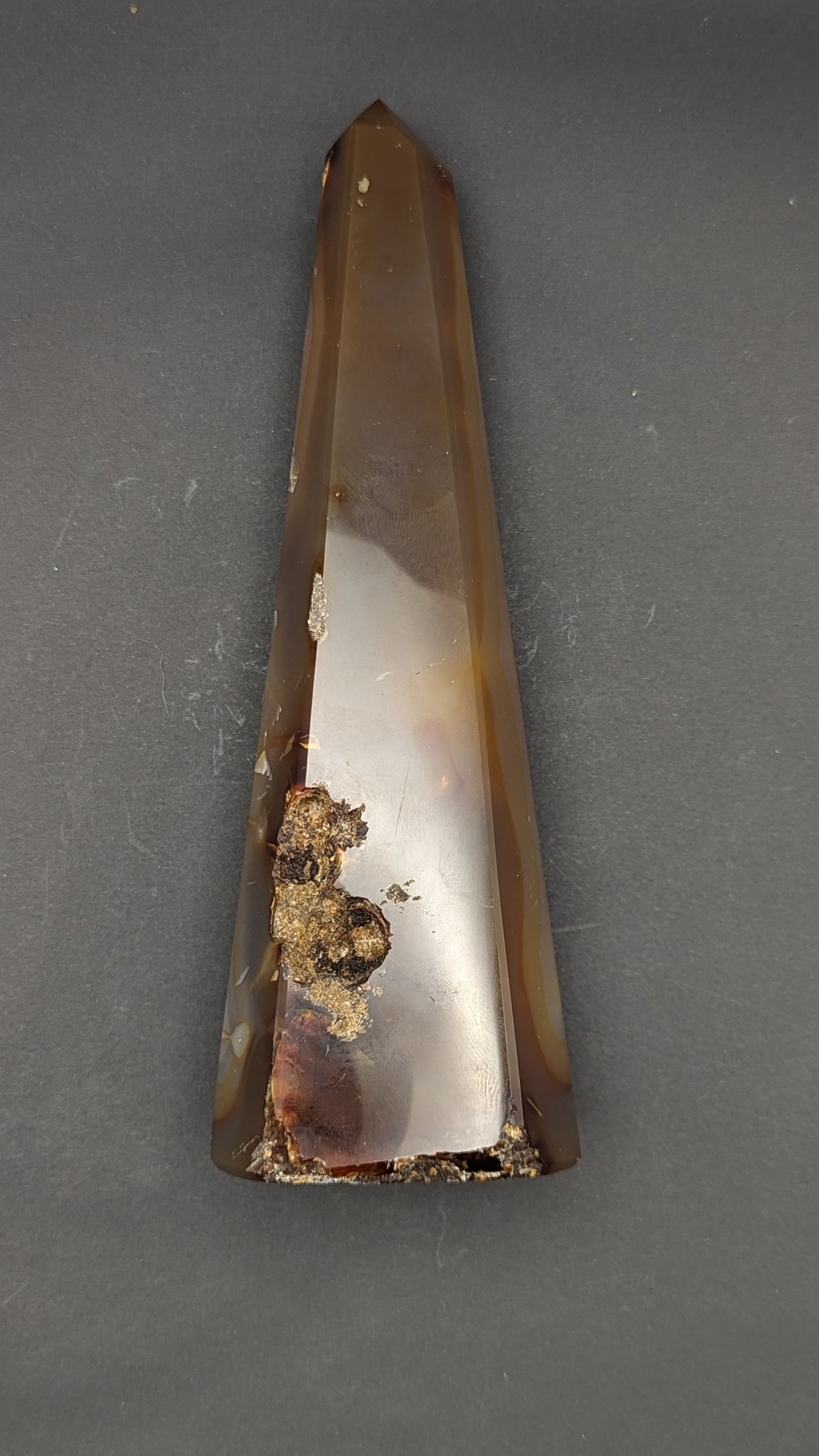 Polished Agate Point Tower