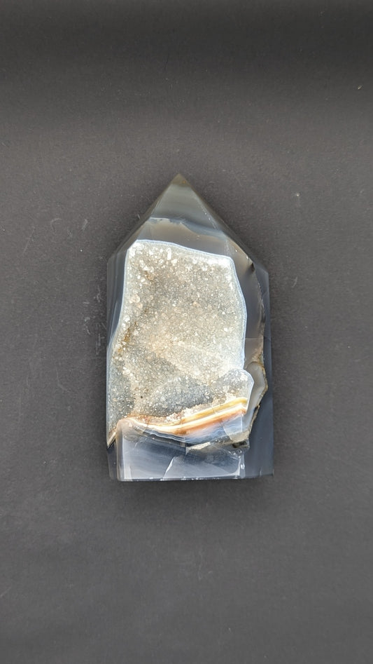 Polished Agate Point Tower