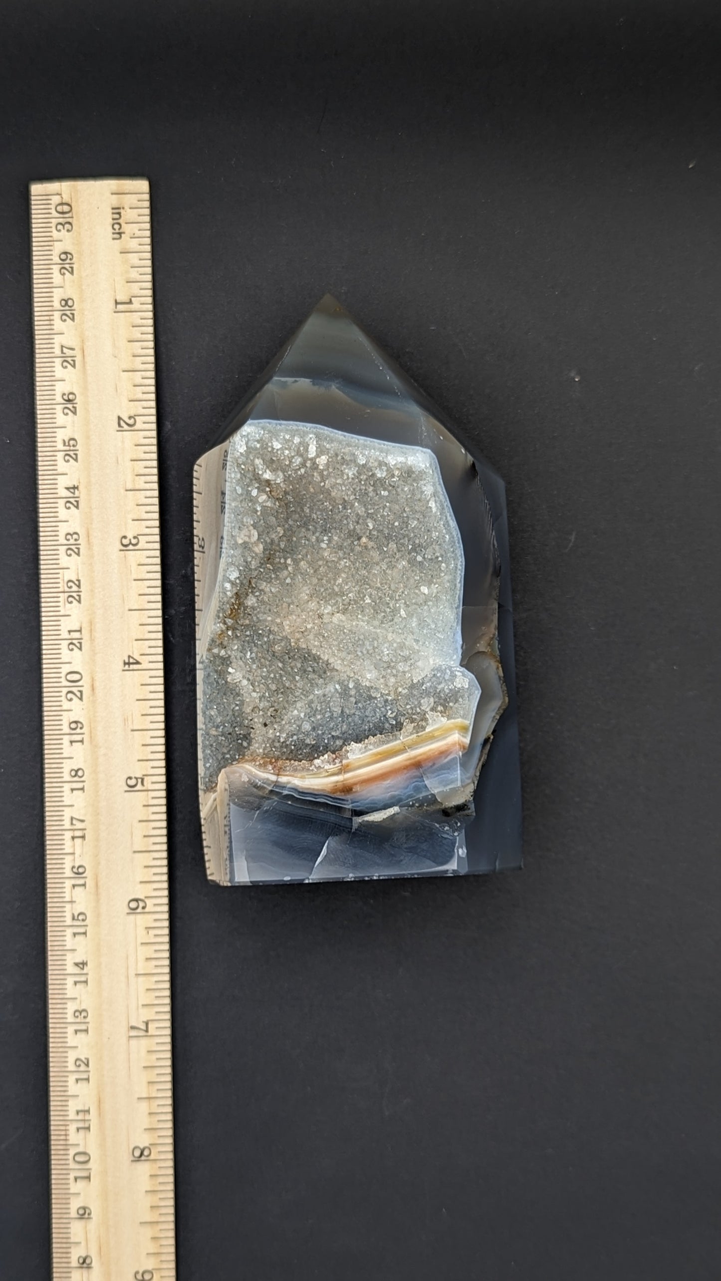 Polished Agate Point Tower