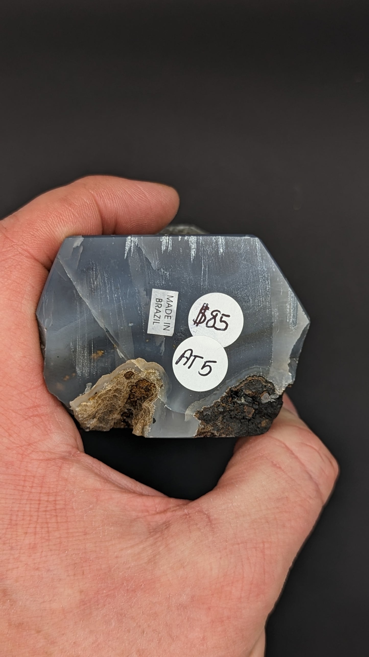 Polished Agate Point Tower