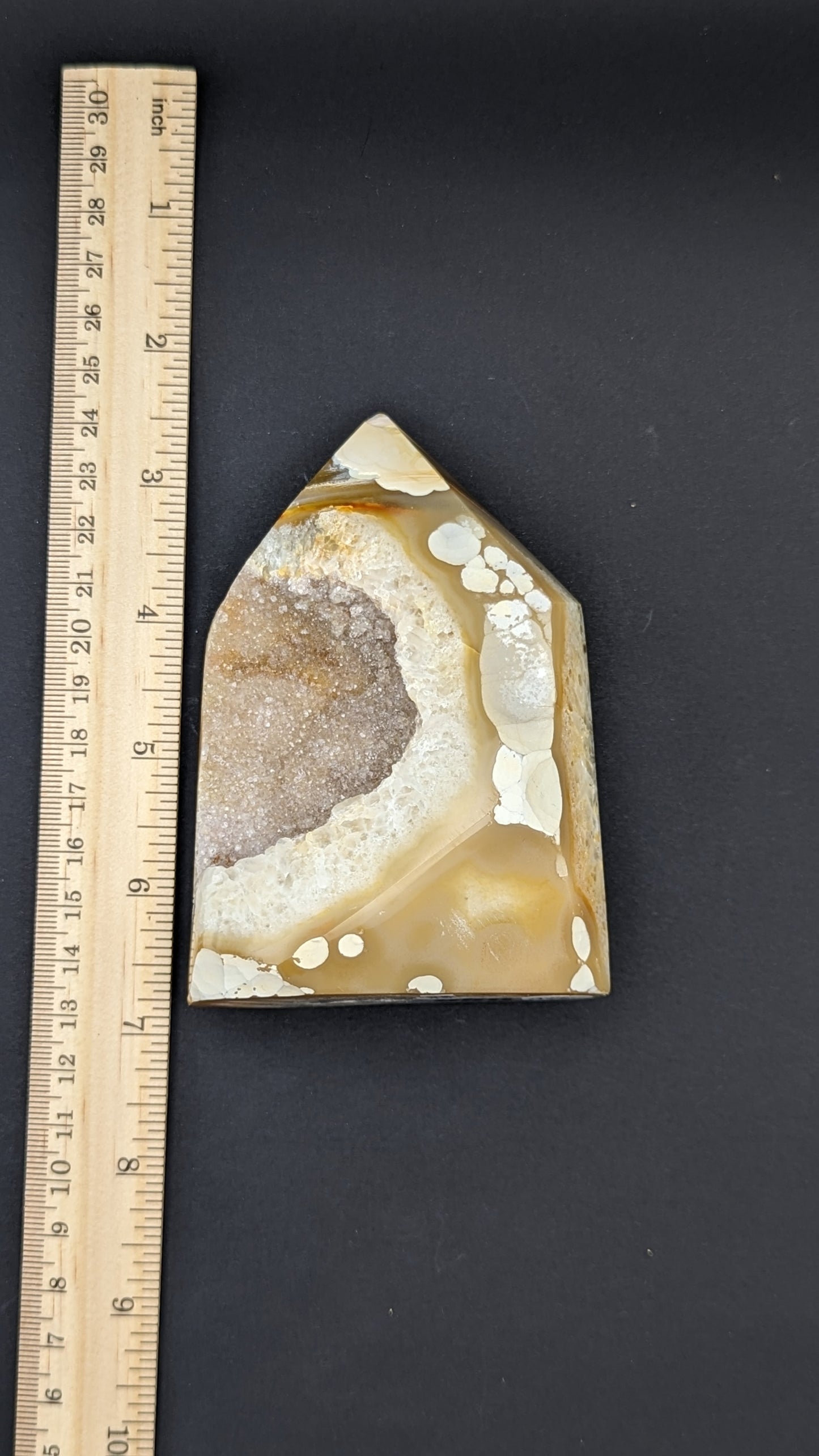Polished Agate Point Tower