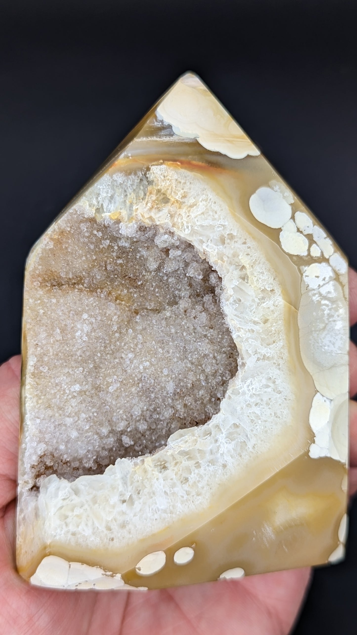 Polished Agate Point Tower