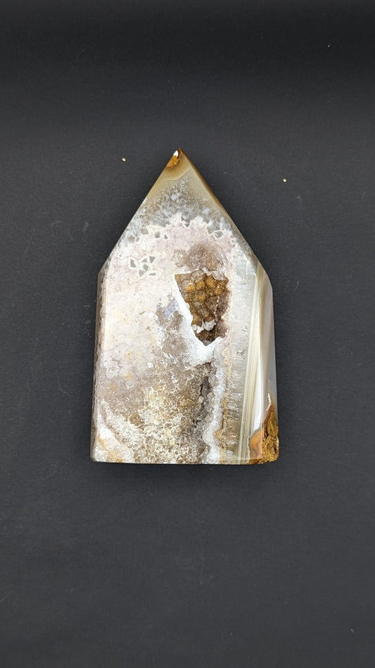 Polished Agate Point Tower