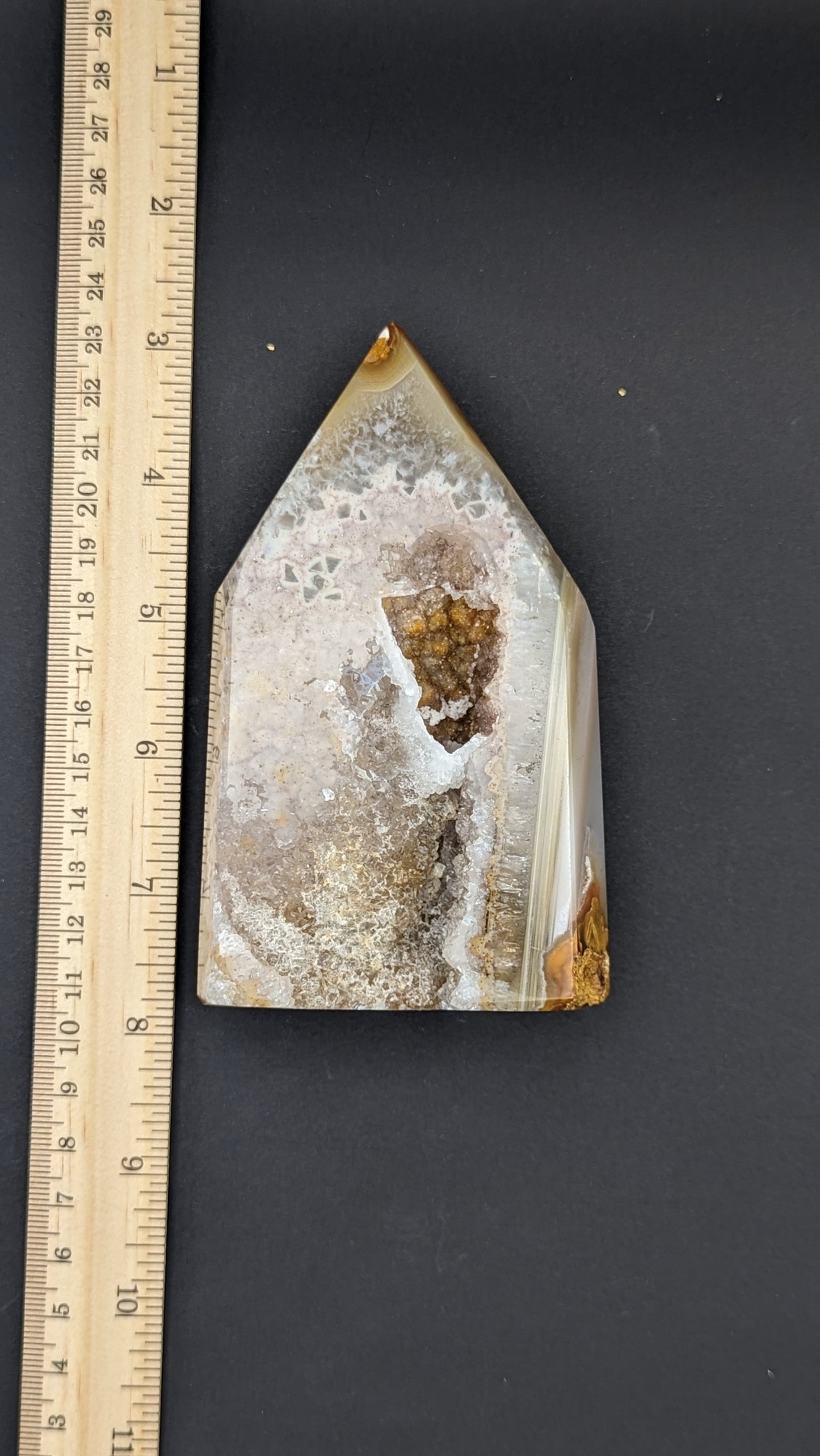 Polished Agate Point Tower