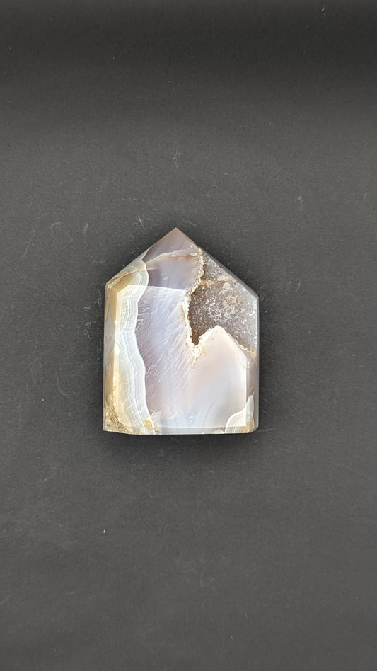 Polished Agate Point Tower