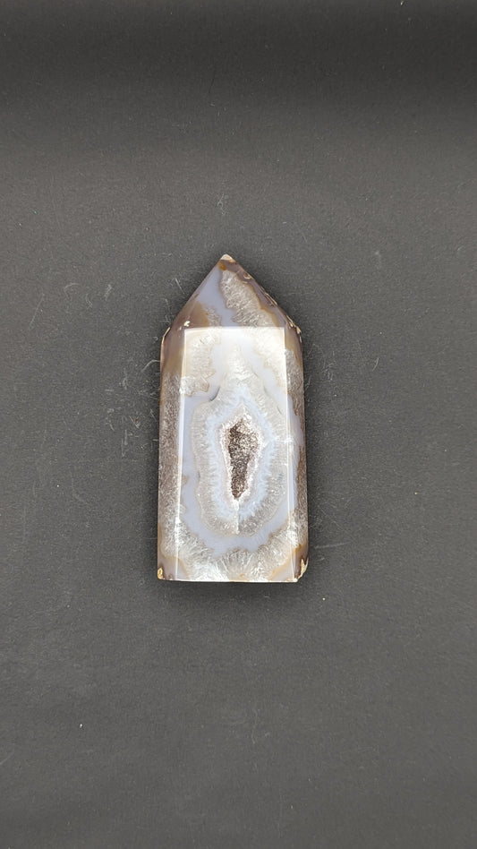 Polished Agate Point Tower