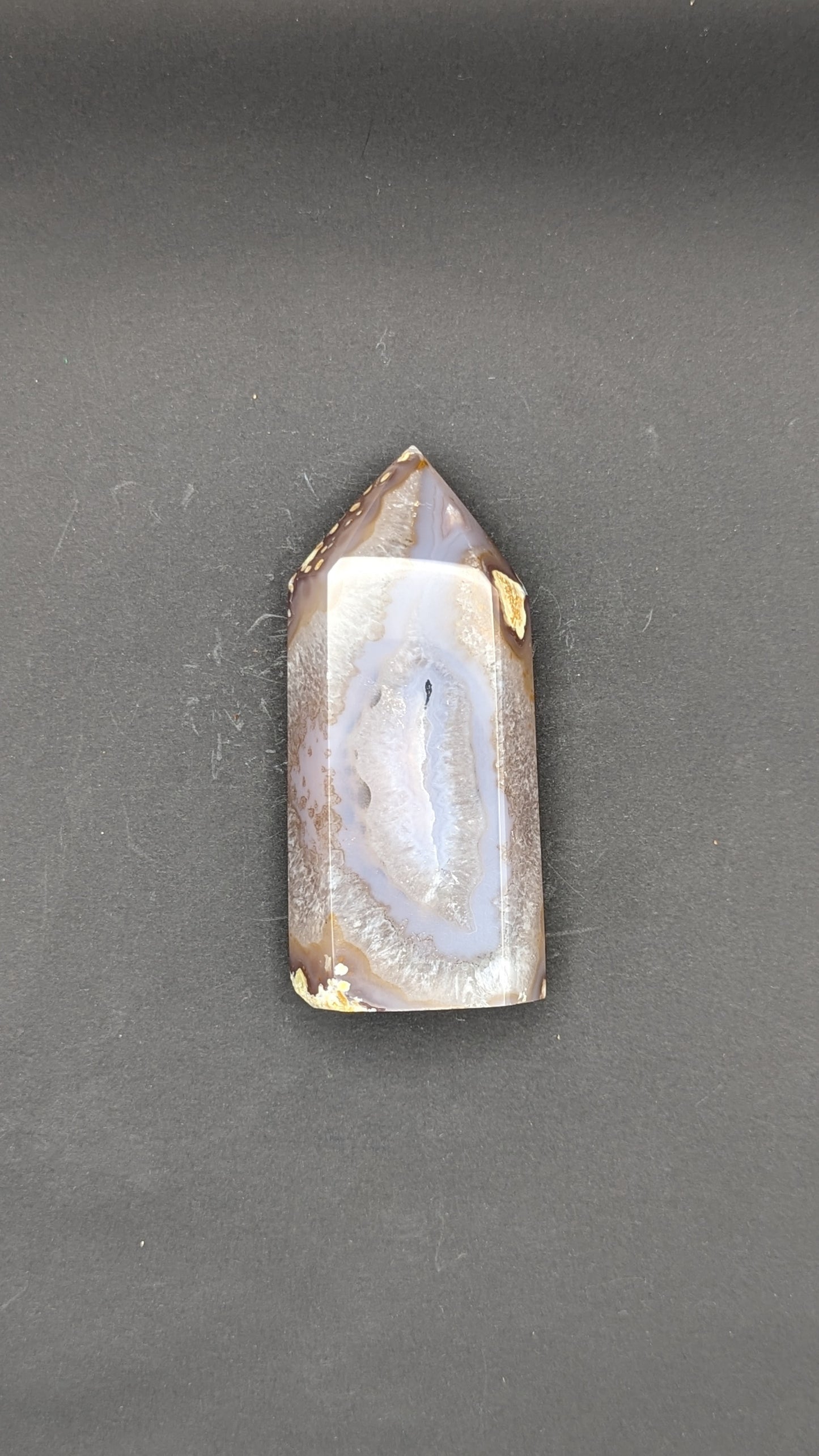 Polished Agate Point Tower