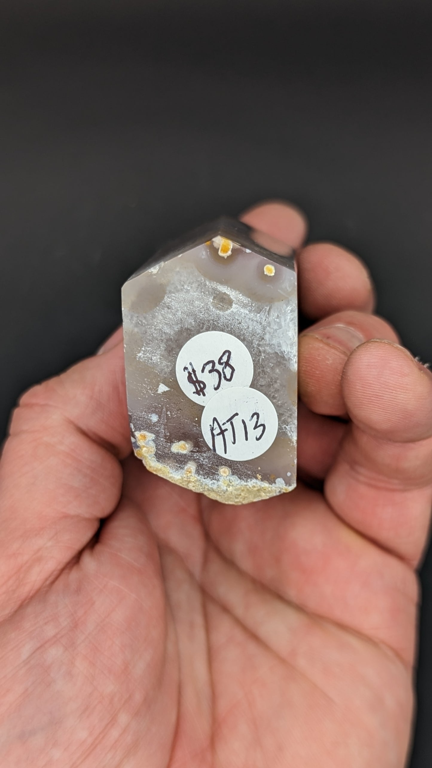 Polished Agate Point Tower