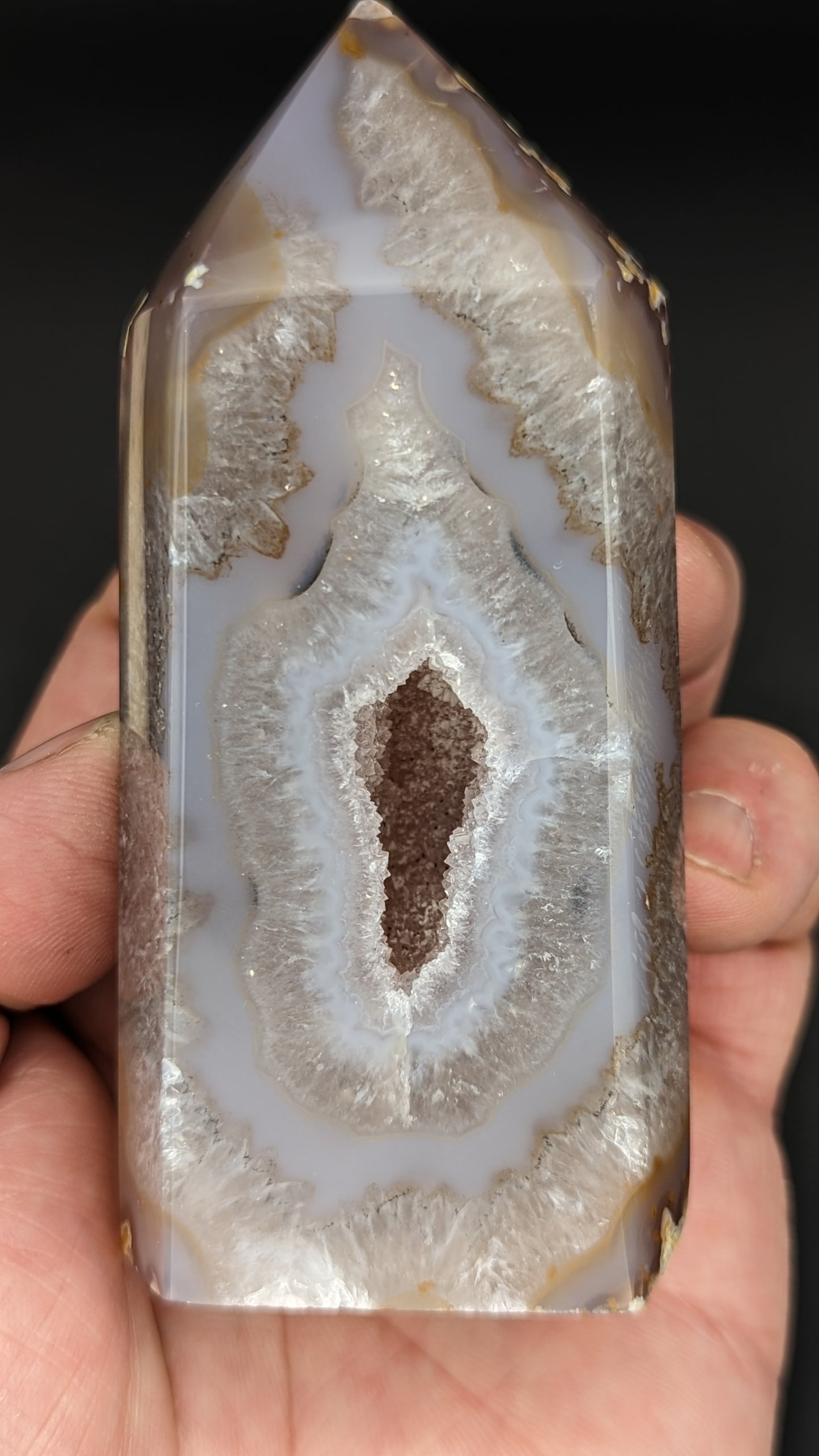 Polished Agate Point Tower