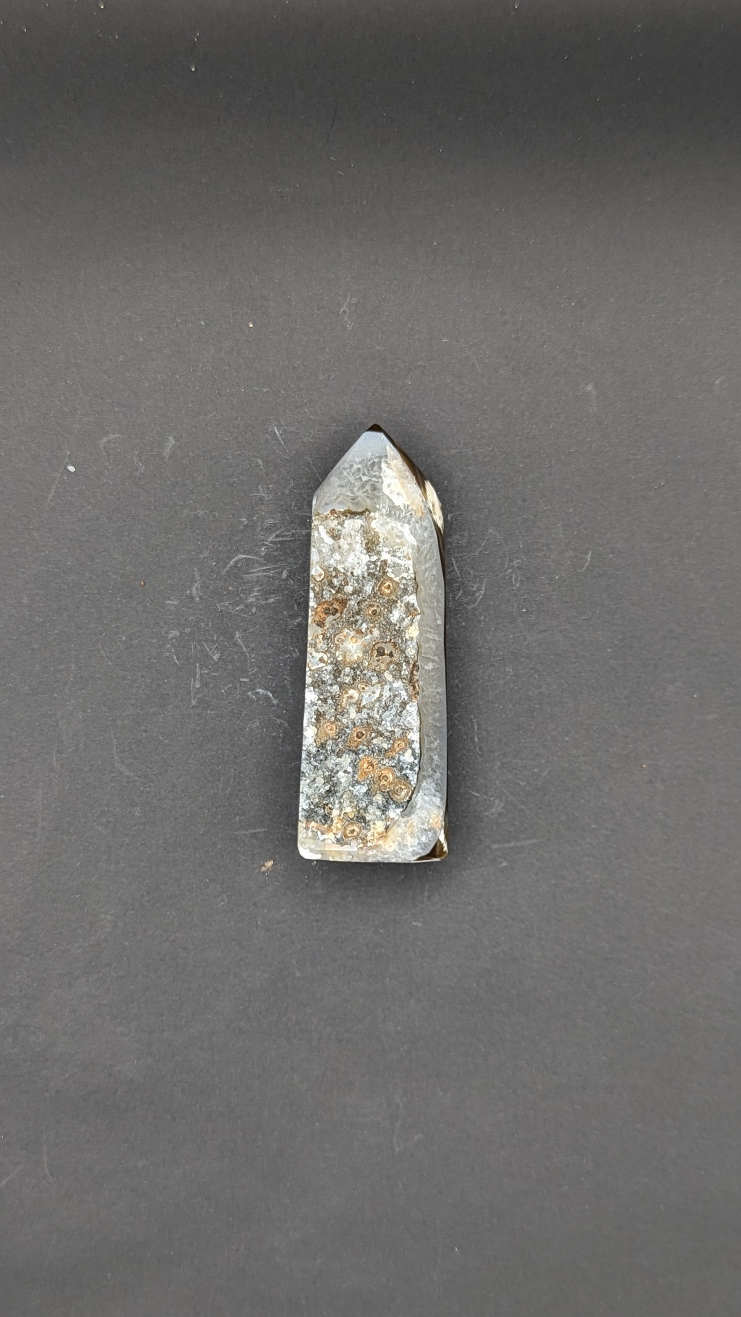 Polished Agate Point Tower