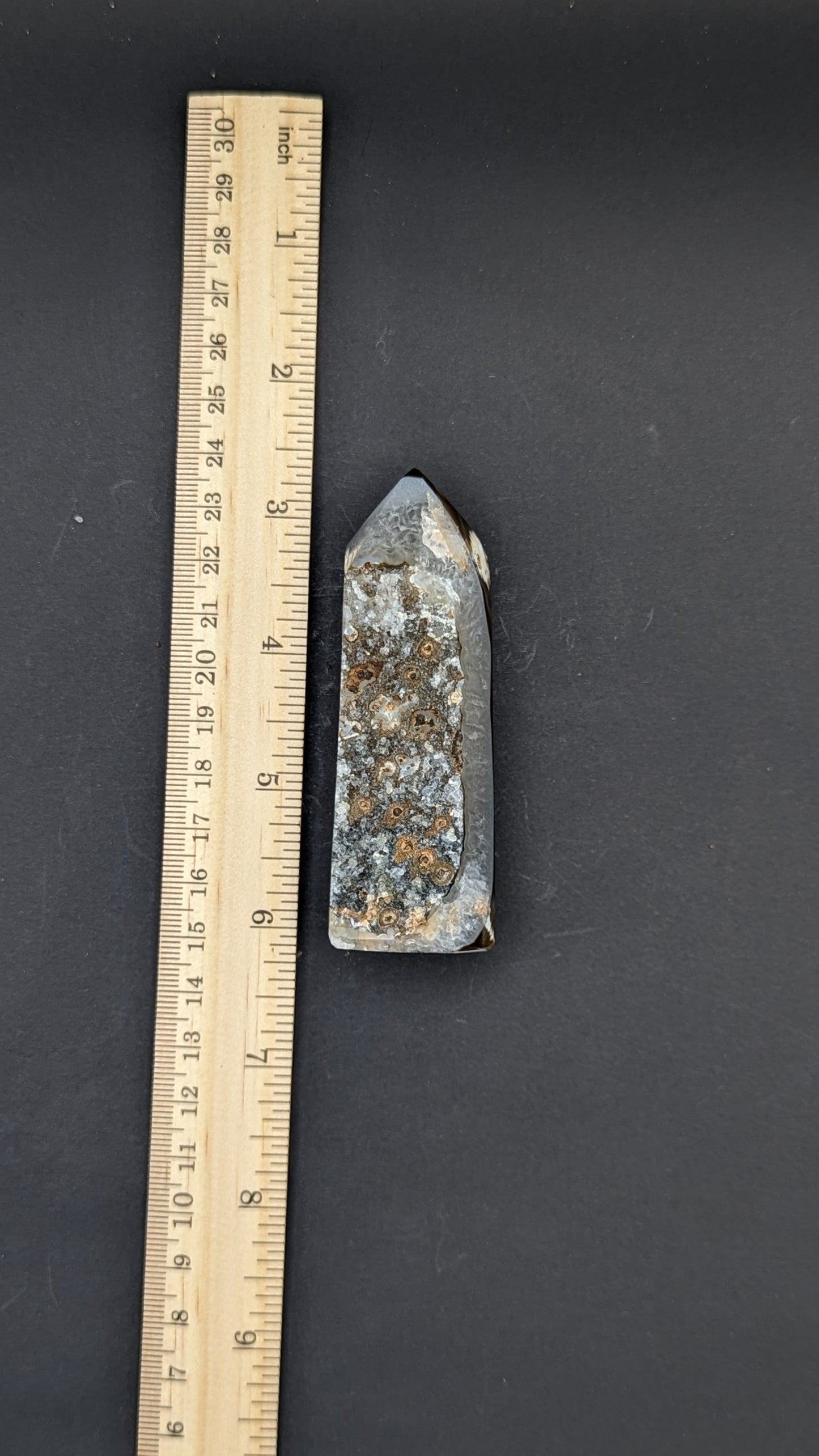Polished Agate Point Tower
