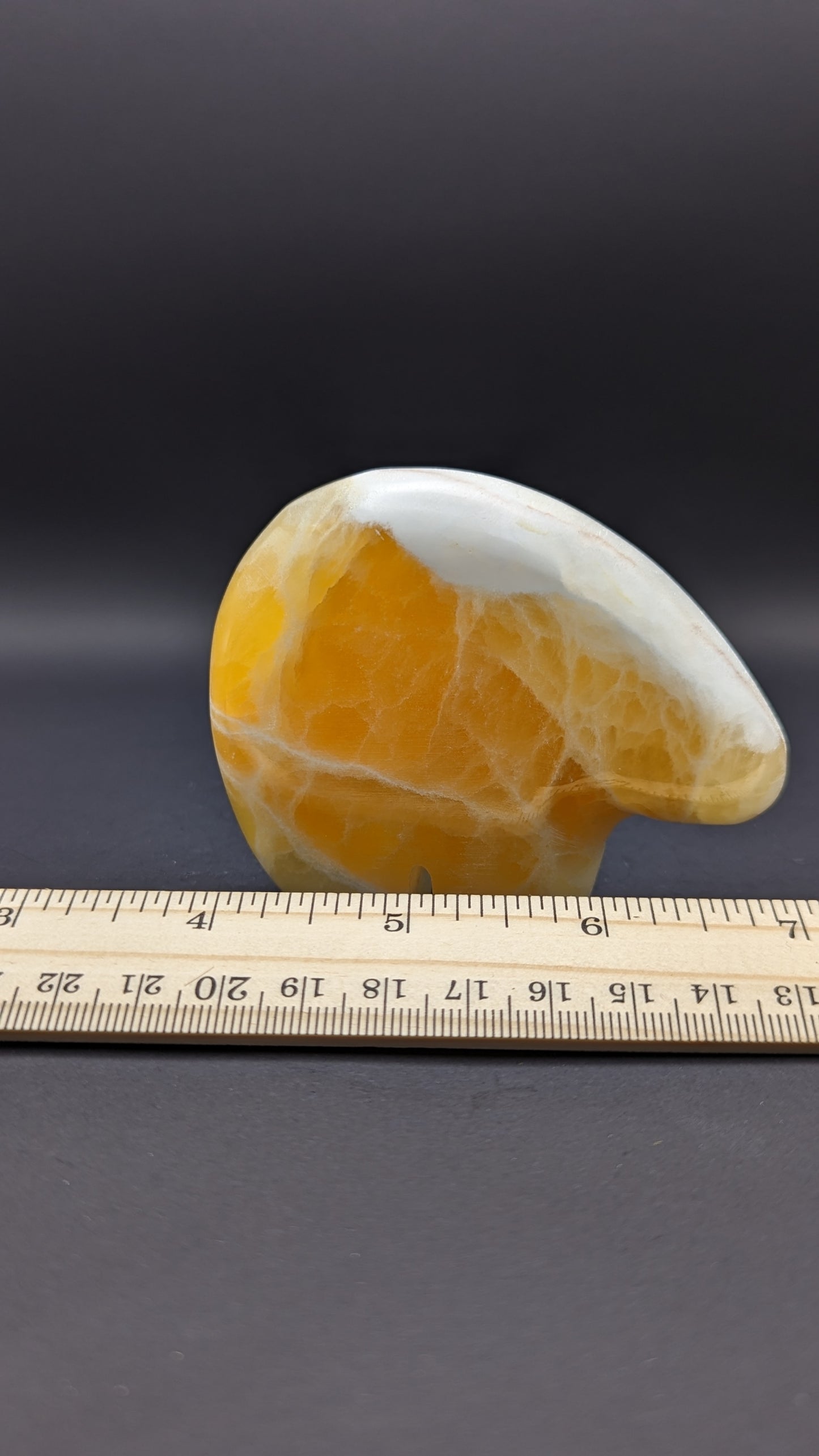 Honeycomb Calcite Bear Carving