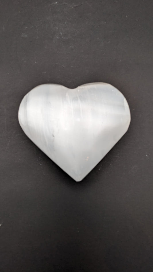 Selenite Heart