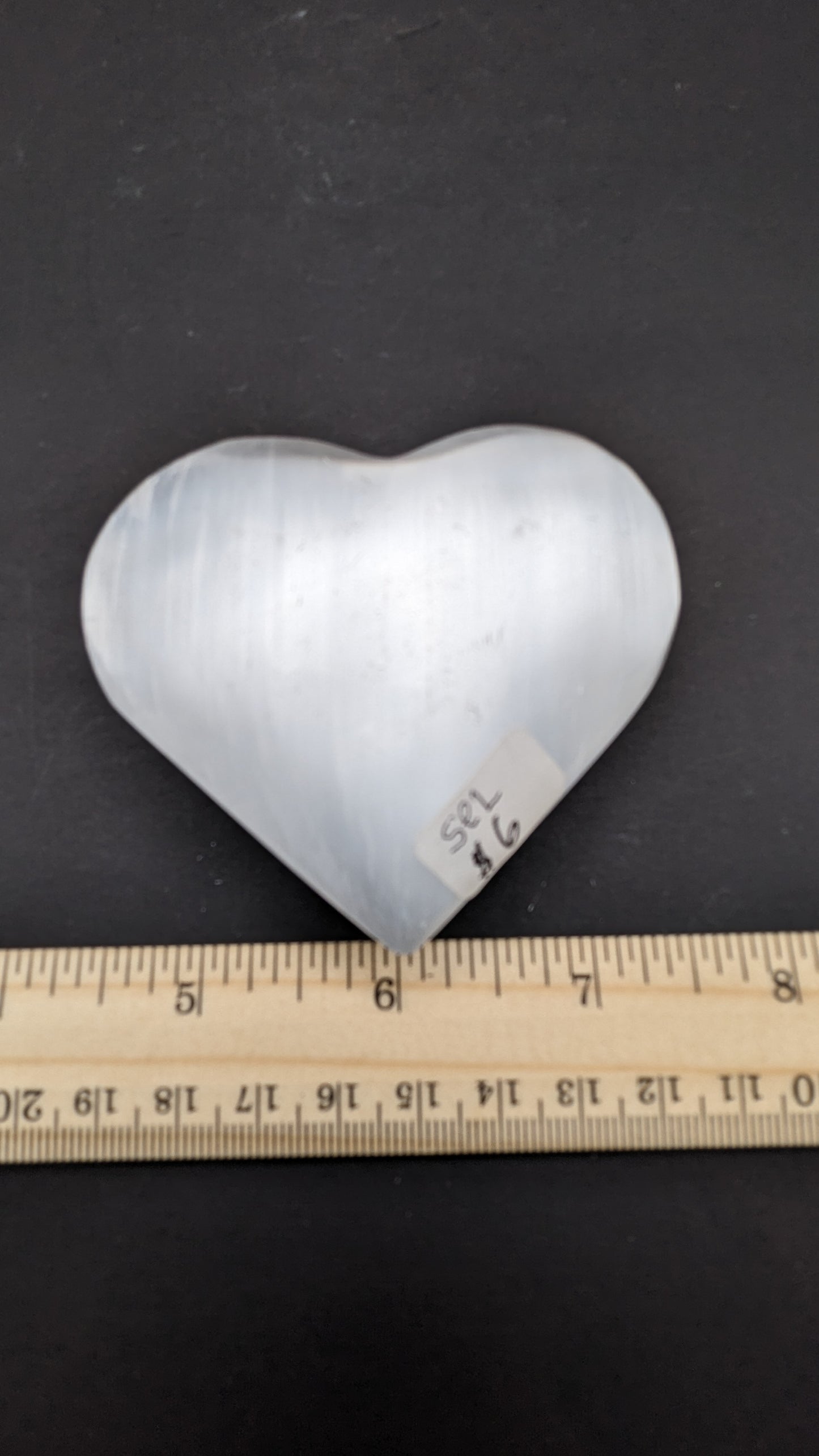 Selenite Heart