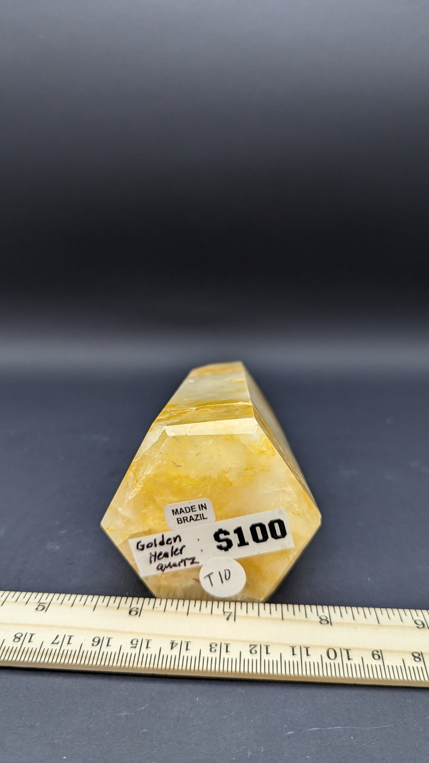 Golden Healer Quartz Tower