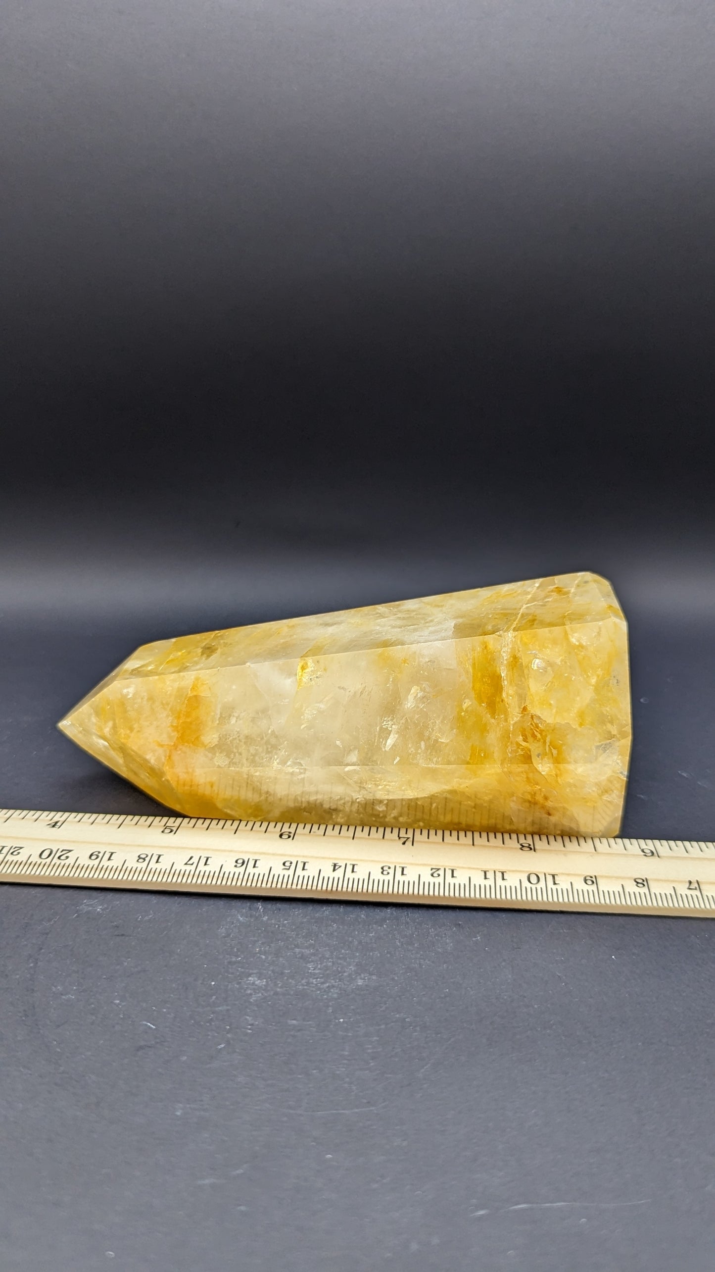 Golden Healer Quartz Tower