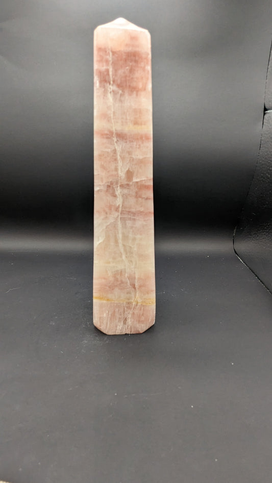 Pink Calcite Tower