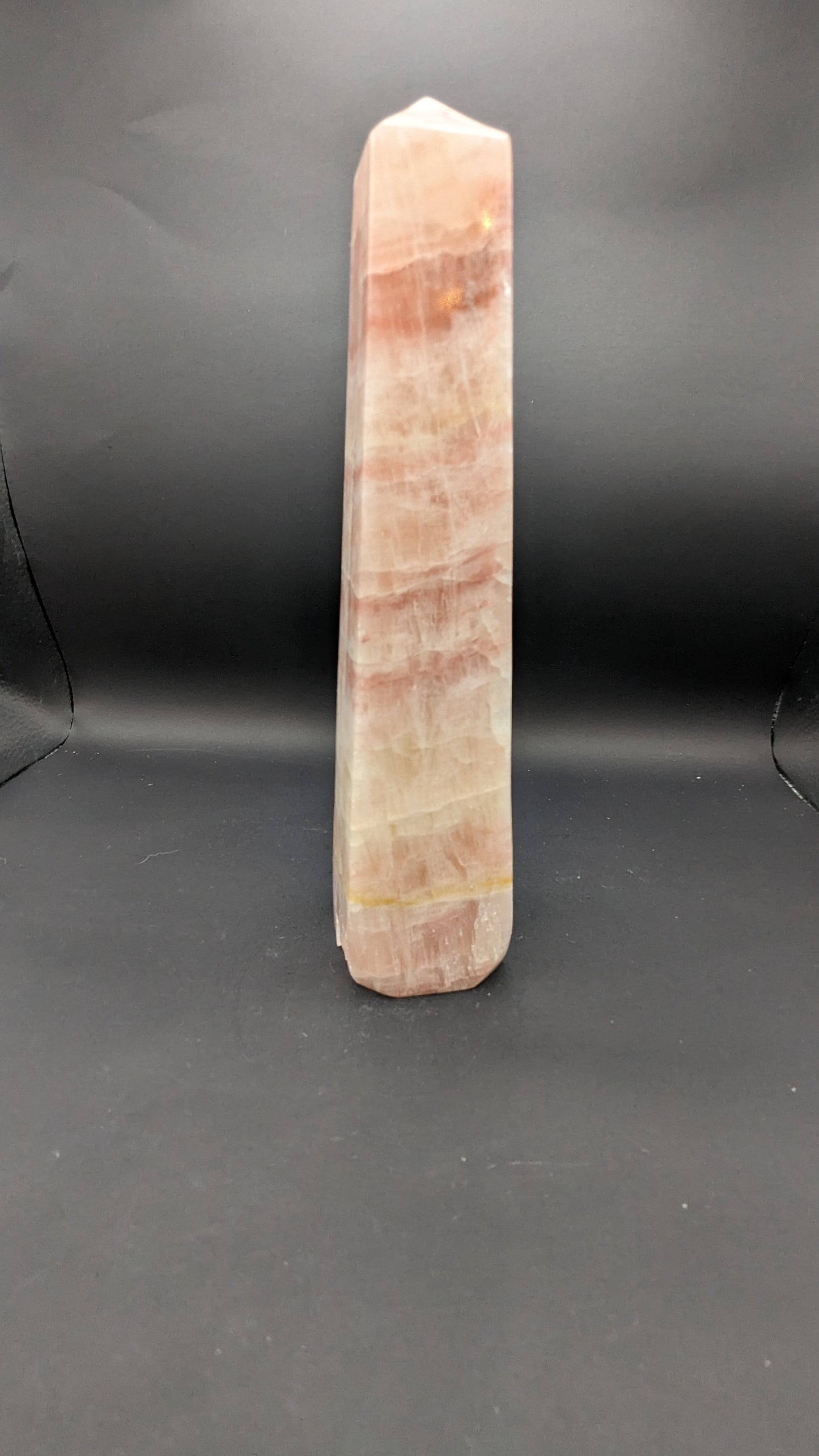 Pink Calcite Tower