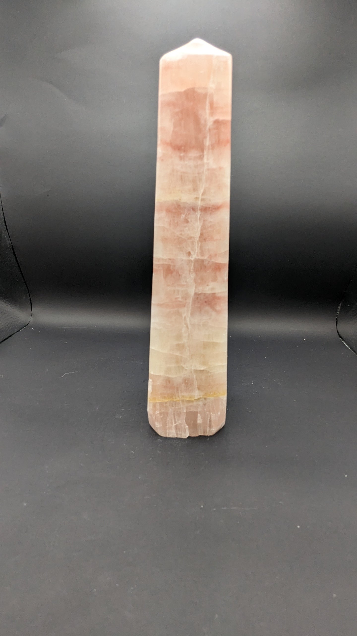 Pink Calcite Tower