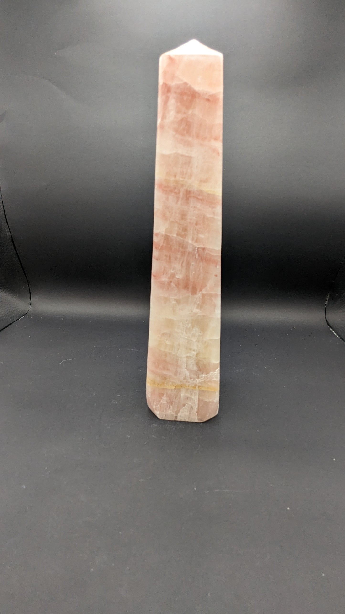 Pink Calcite Tower