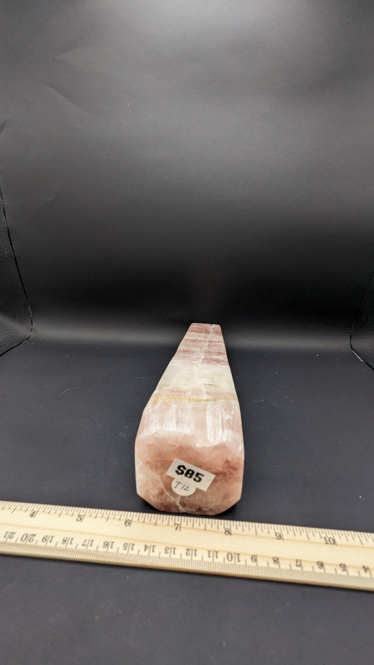Pink Calcite Tower
