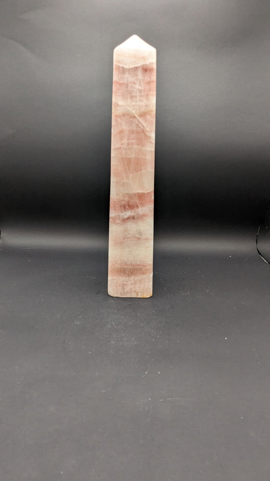 Pink Calcite Tower