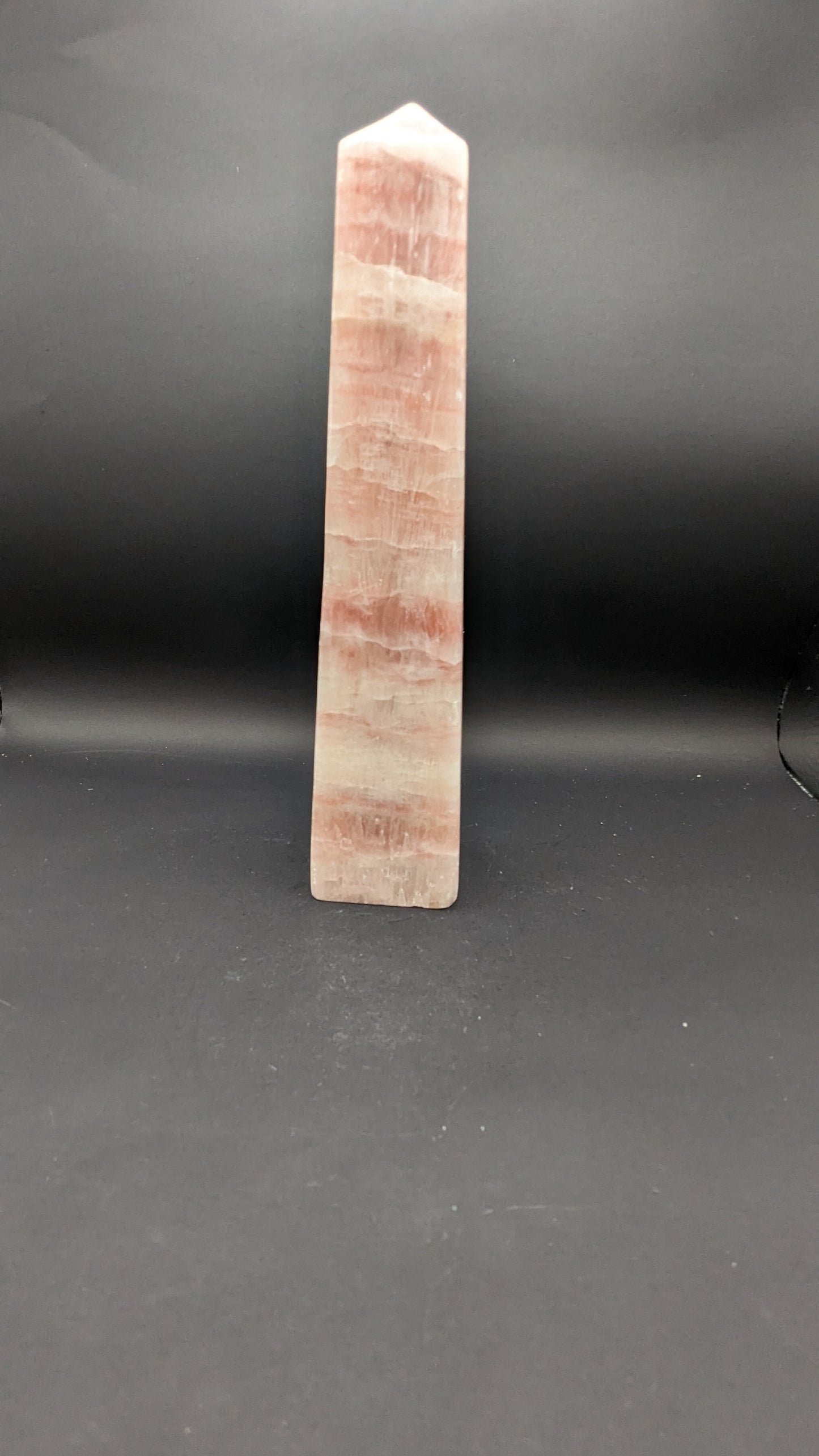 Pink Calcite Tower
