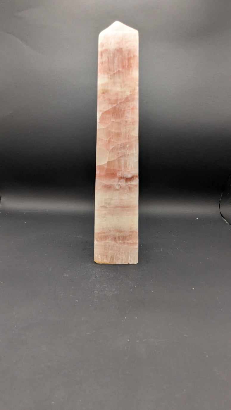 Pink Calcite Tower