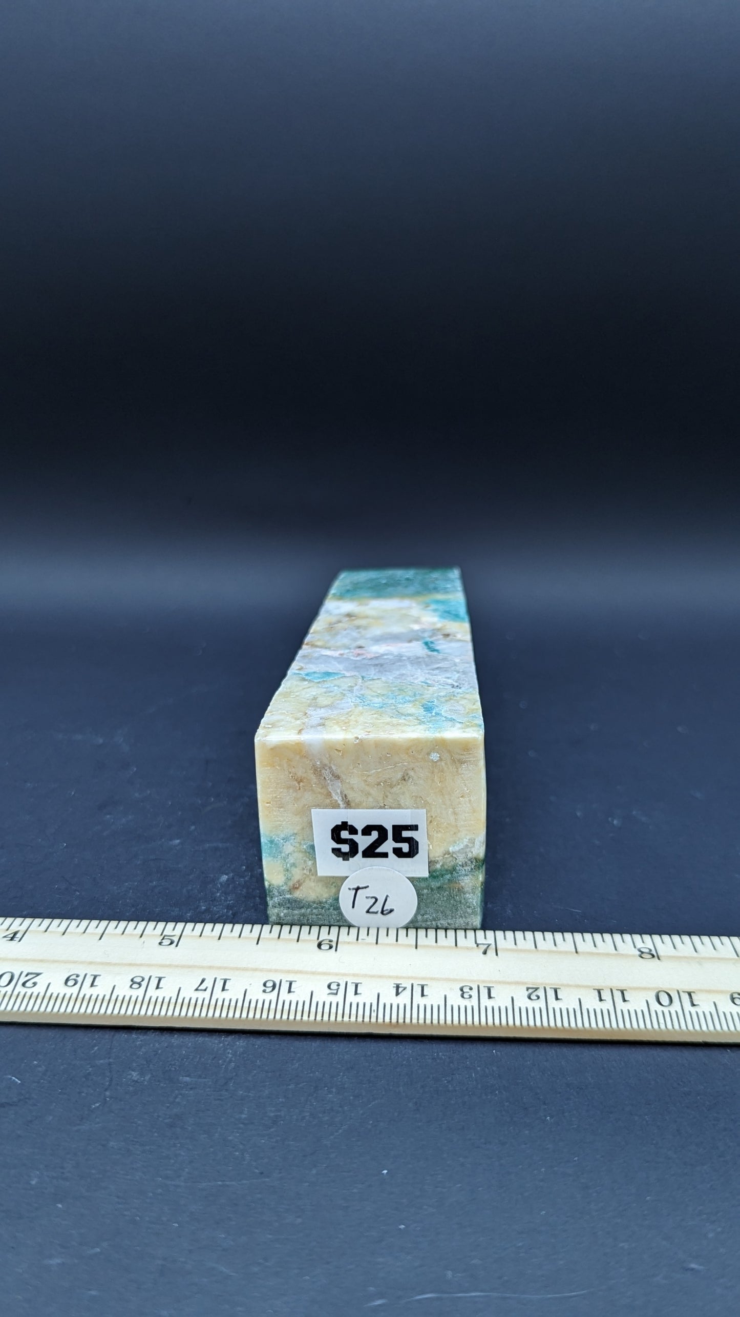 Green Calcite Tower