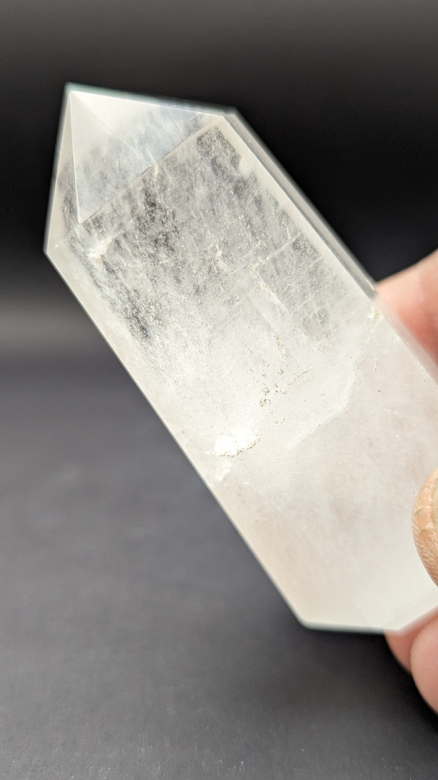 Clear Quartz Tower