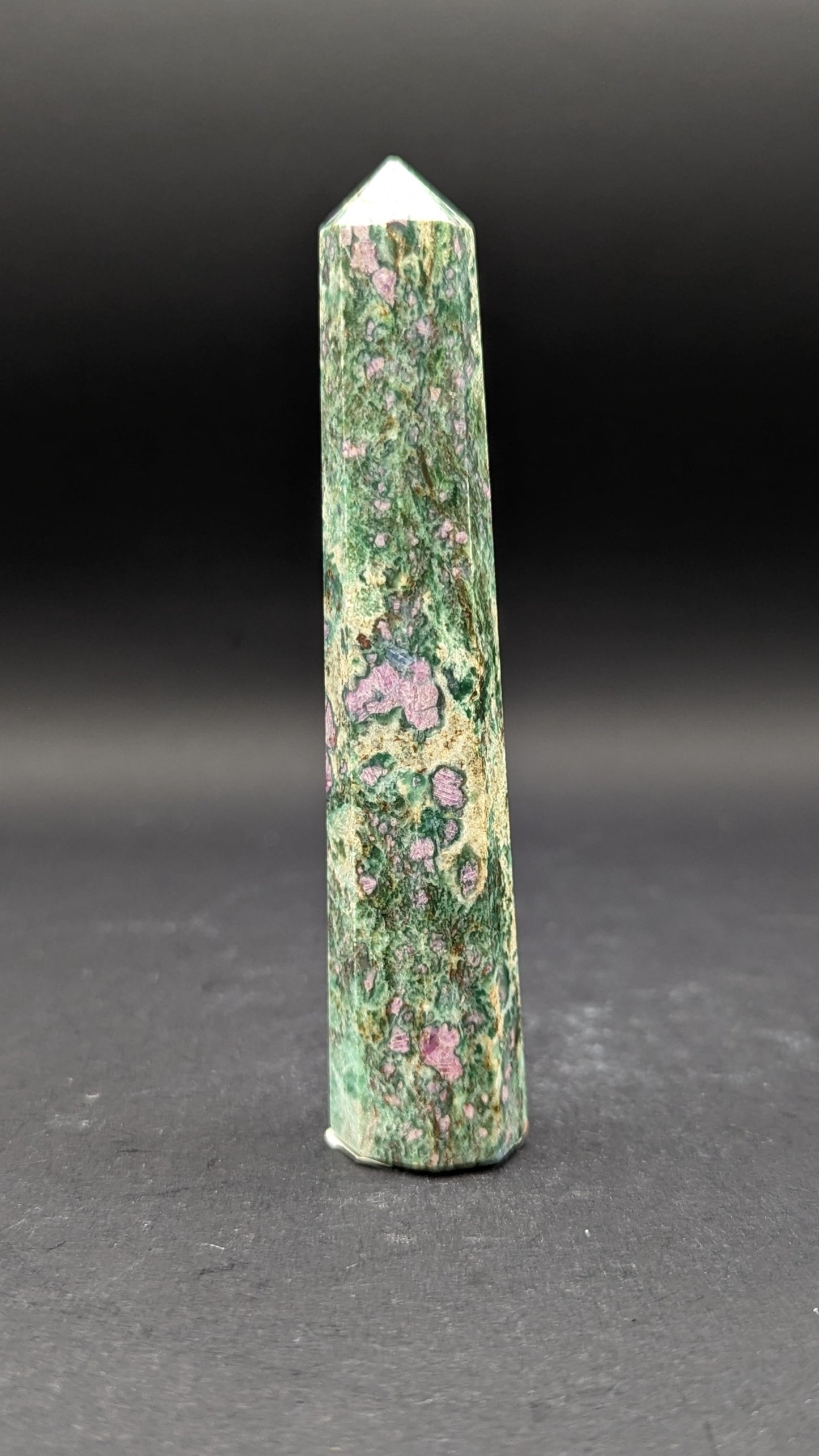 Ruby Fuchsite Tower
